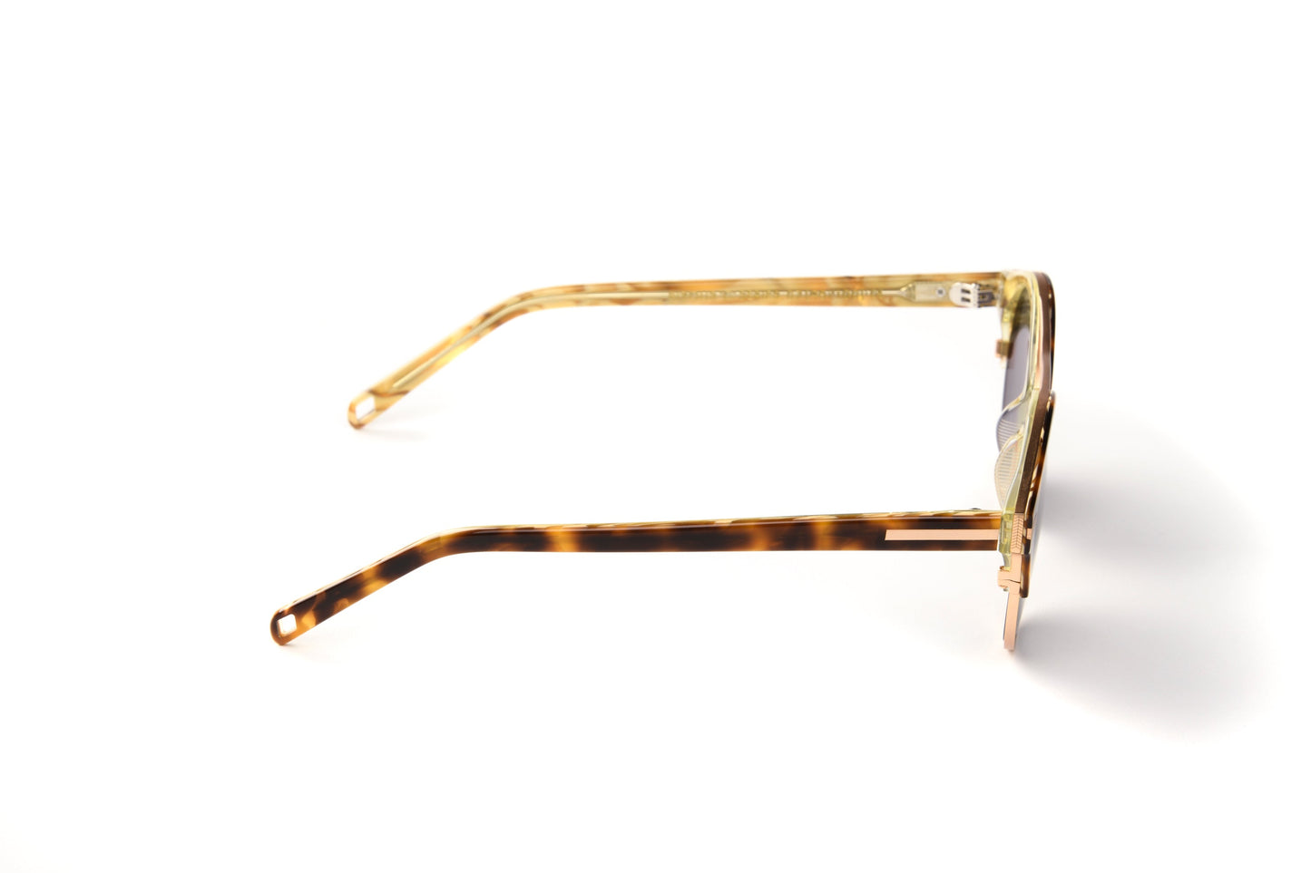 Bisous Sunglasses Rumrunners Tortoise Lava