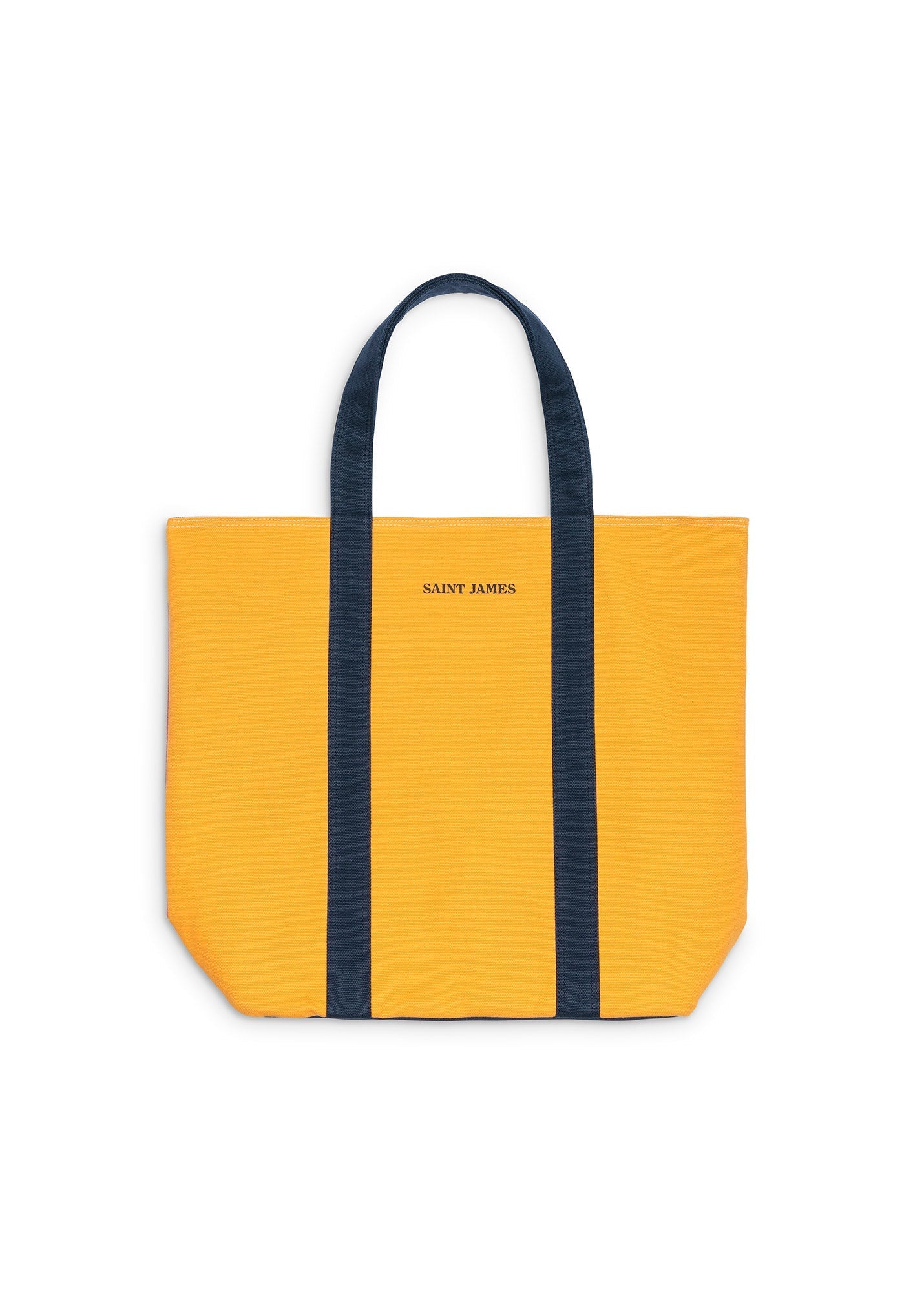 LE TOTE REVERSIBLE - Reversible Tote Bag | 100% Cotton (TANGERINE / PINK)