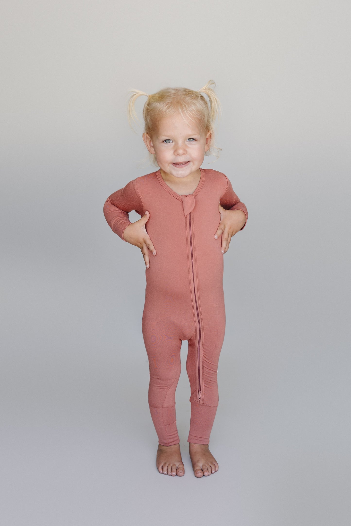 Tiny Tuckets Convertible Zip Footie