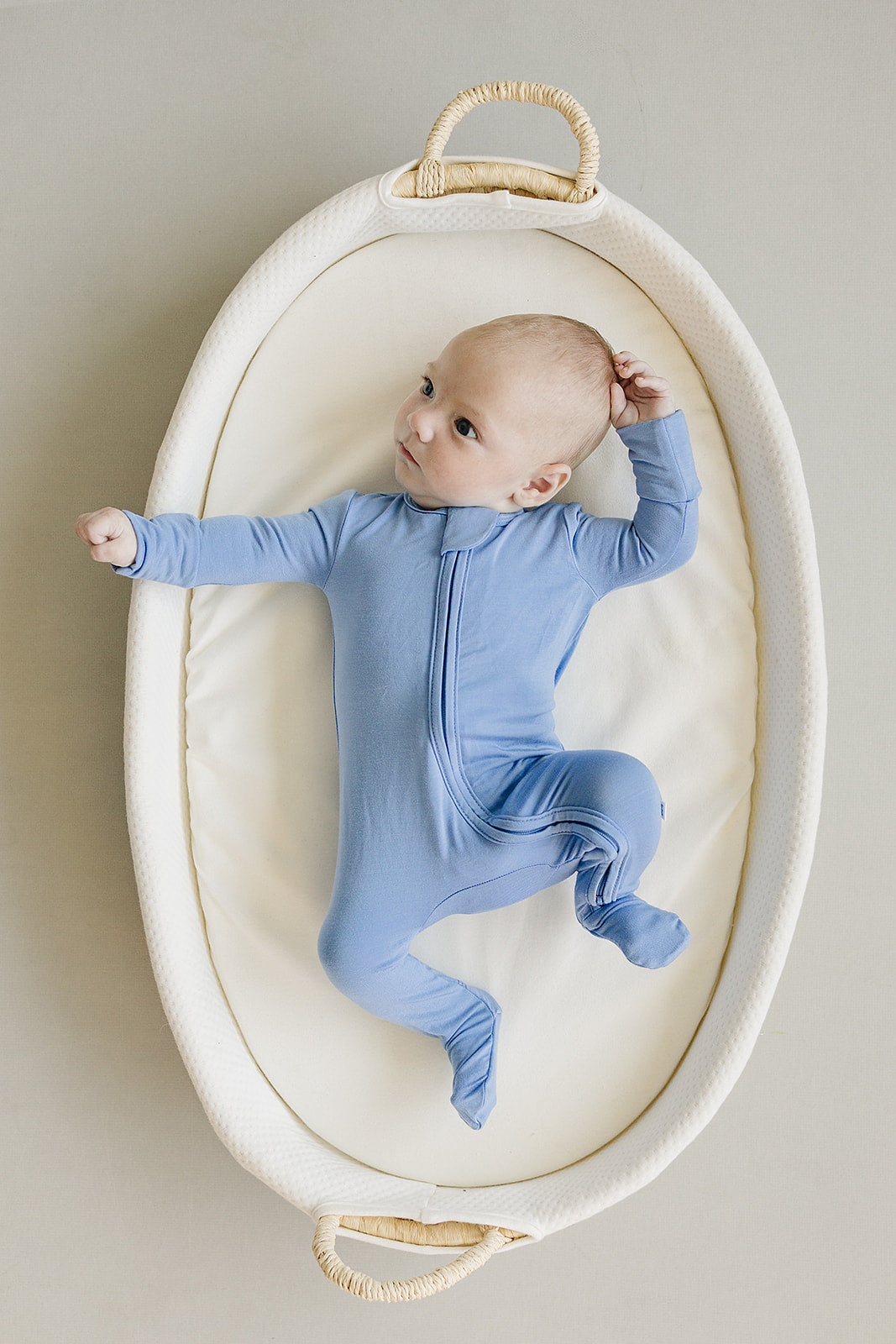 Tiny Tuckets Zip Footie