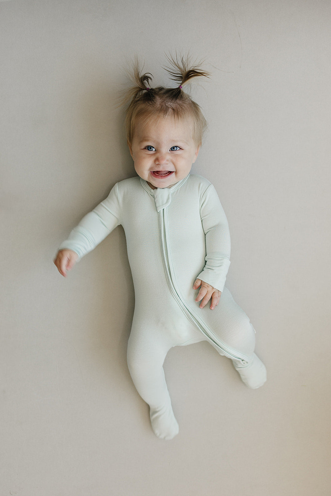 Tiny Tuckets Zip Footie