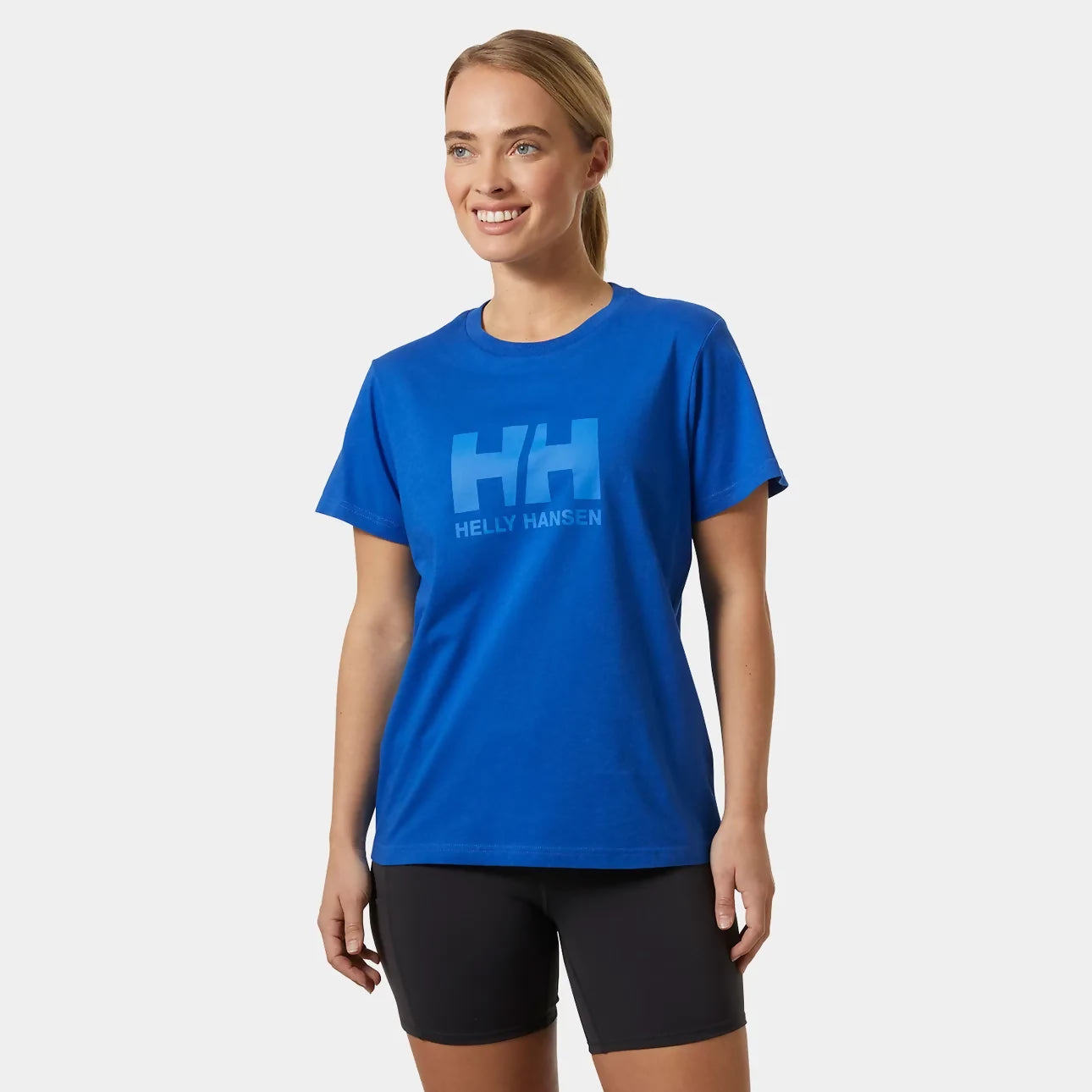 Helly Hansen Women's HH Logo Organic Cotton T-Shirt - Classic Fit Tee For Casual Wear, Hiking, Urban Style