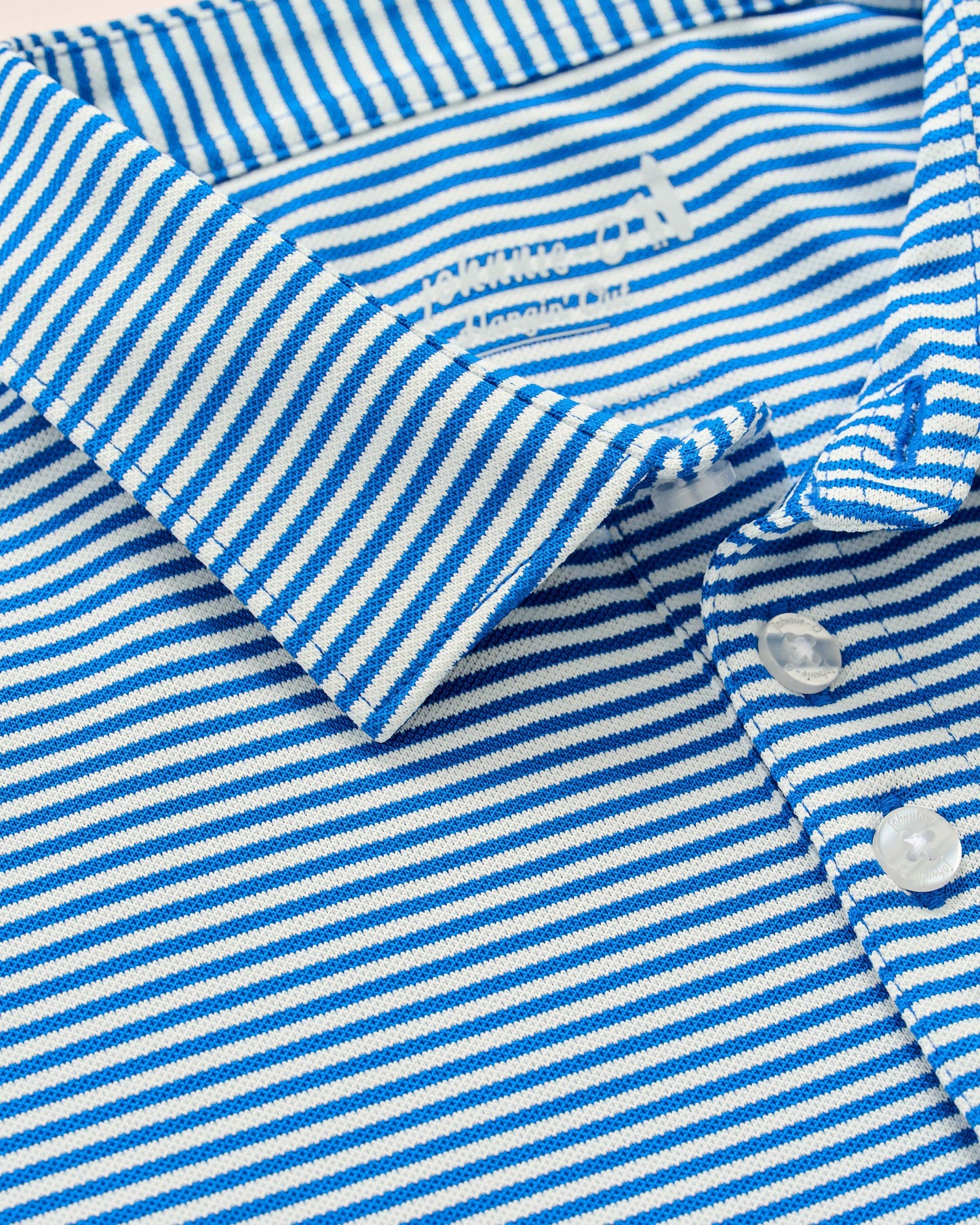 Johnnie-O Performance Mesh Jr. Polo - Dru Stripe