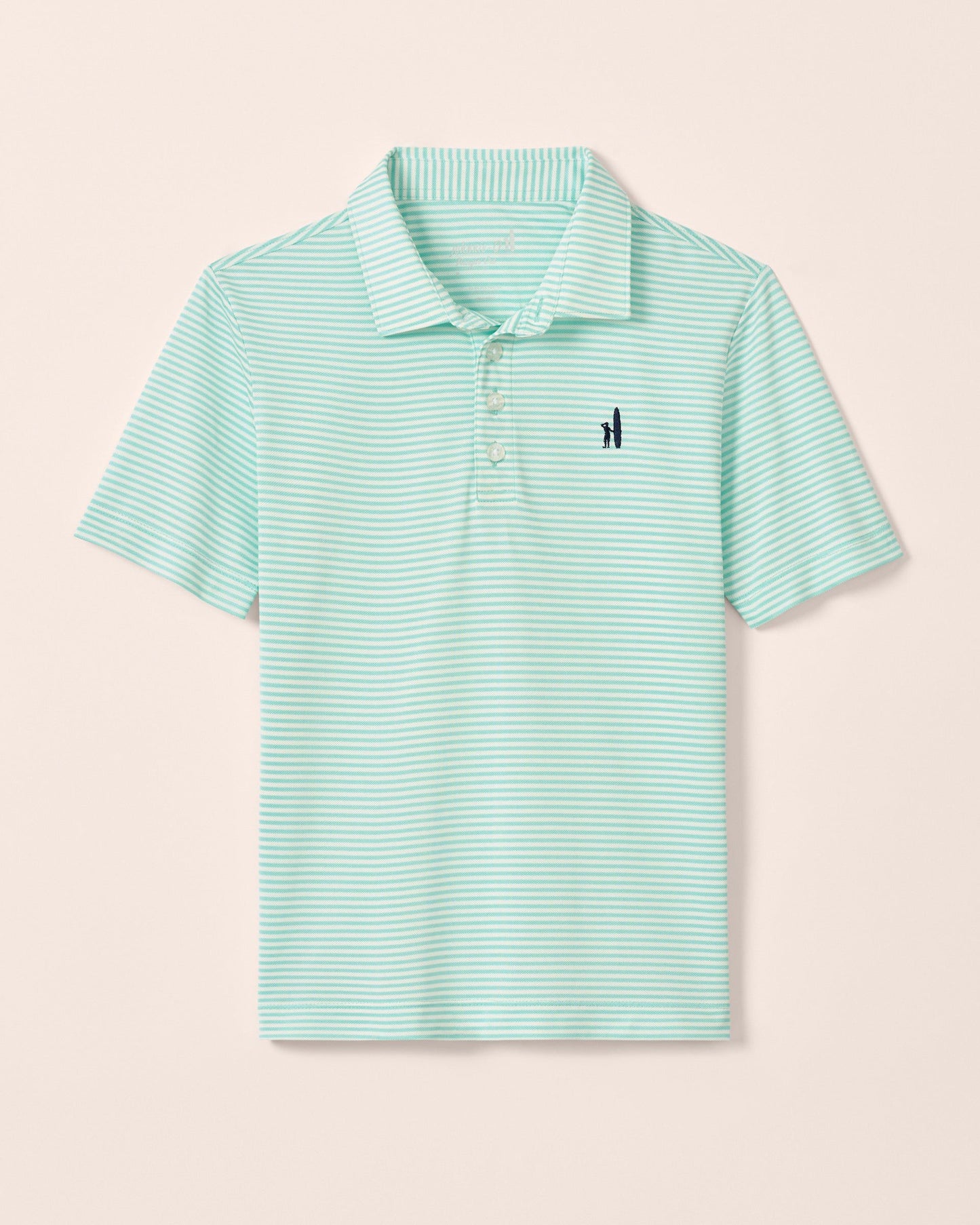 Johnnie-O Performance Mesh Jr. Polo - Dru Stripe