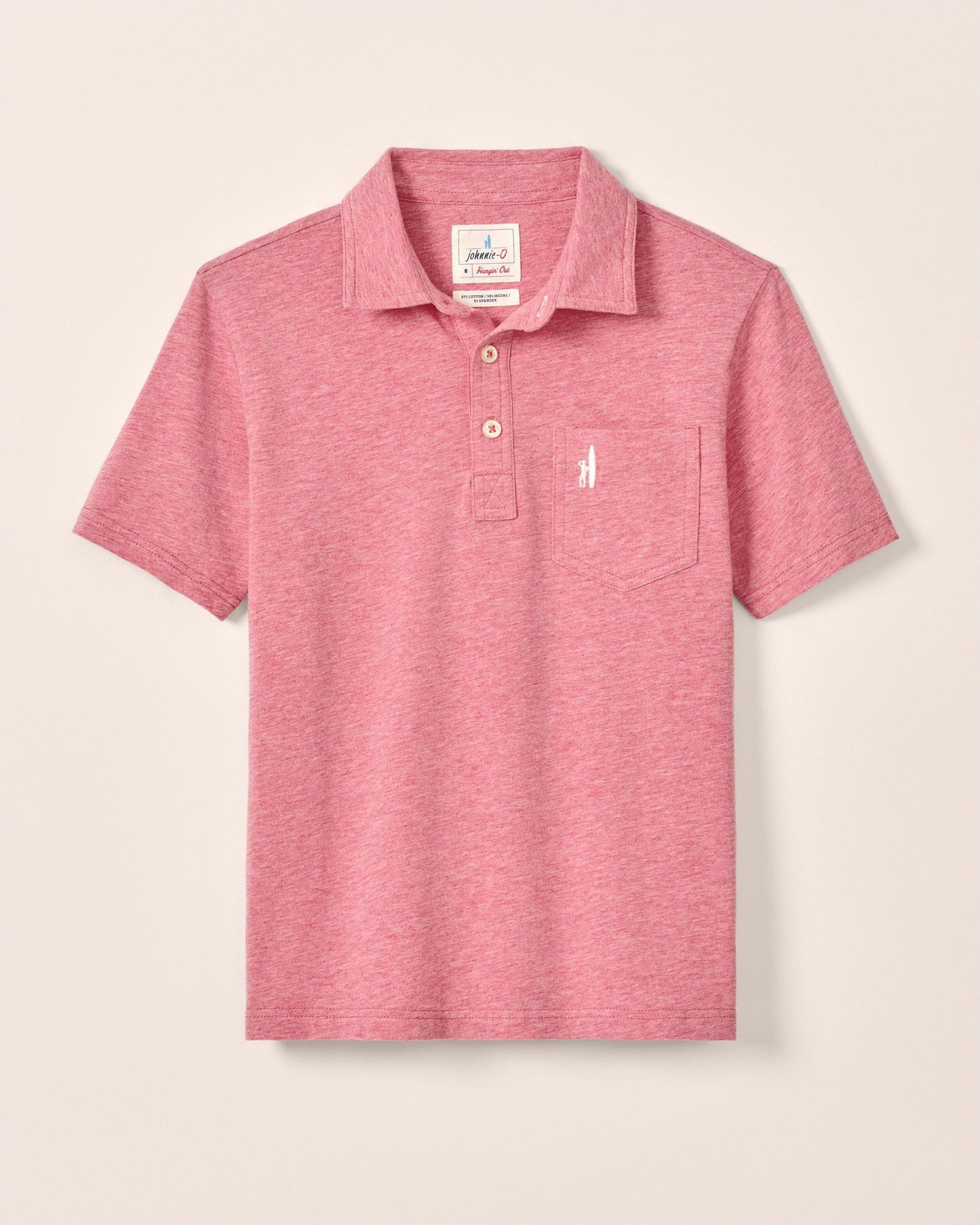 Johnnie-O Original Jr. Polo - Heathered 2.0