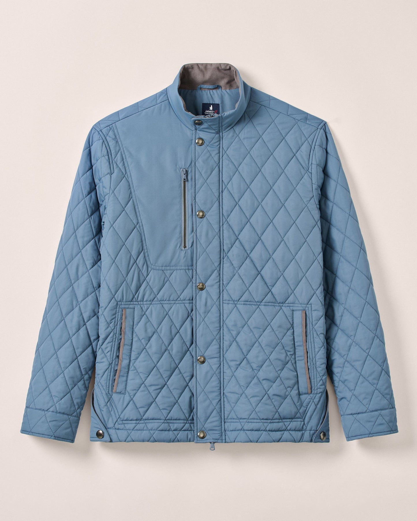 Johnnie-O Juno Quilted Snap Jacket