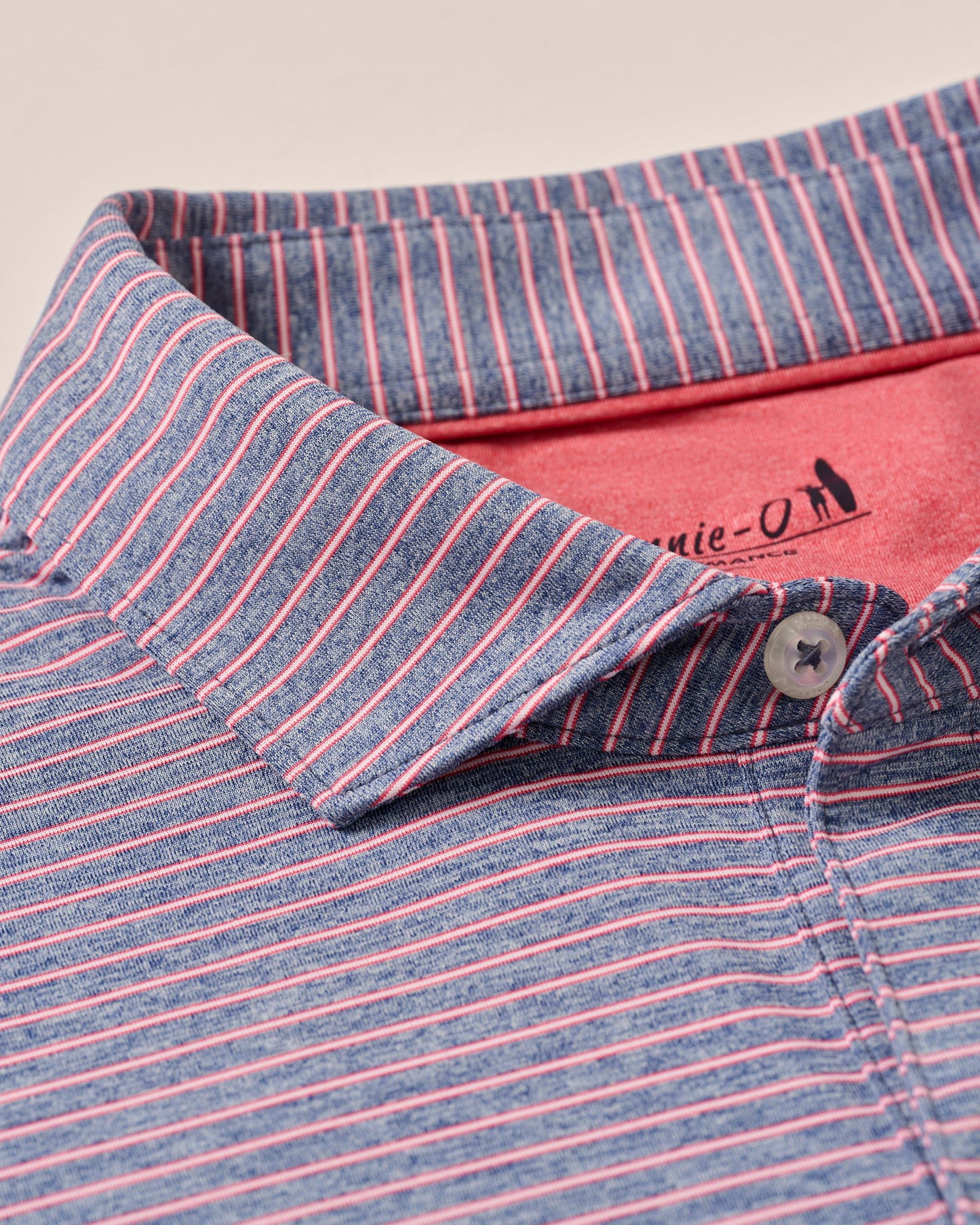 Johnnie-O Performance Jersey Polo - Michael Stripe