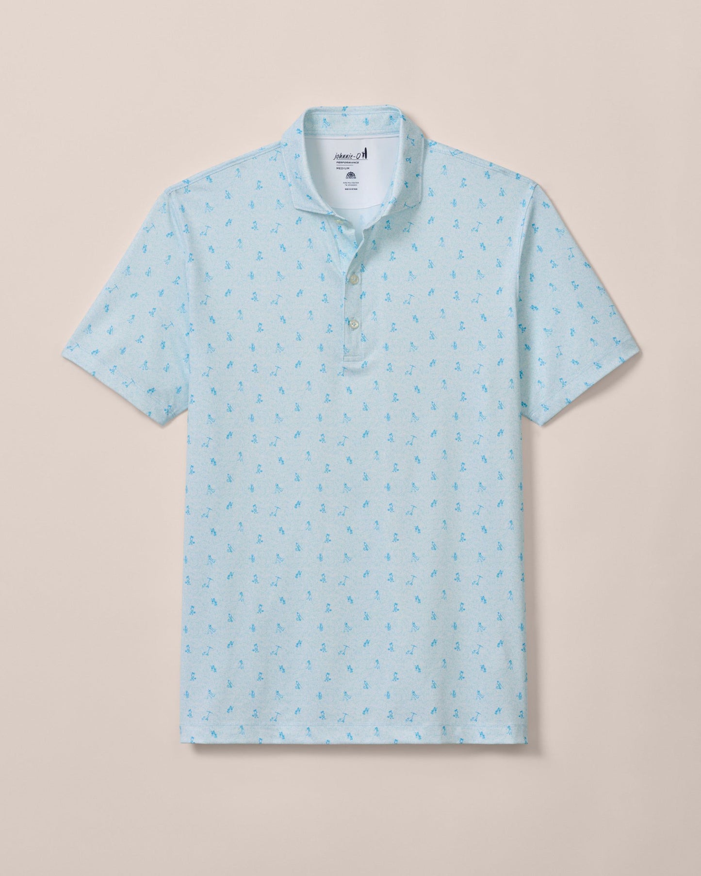 Johnnie-O Performance Jersey Polo - Monkey Business