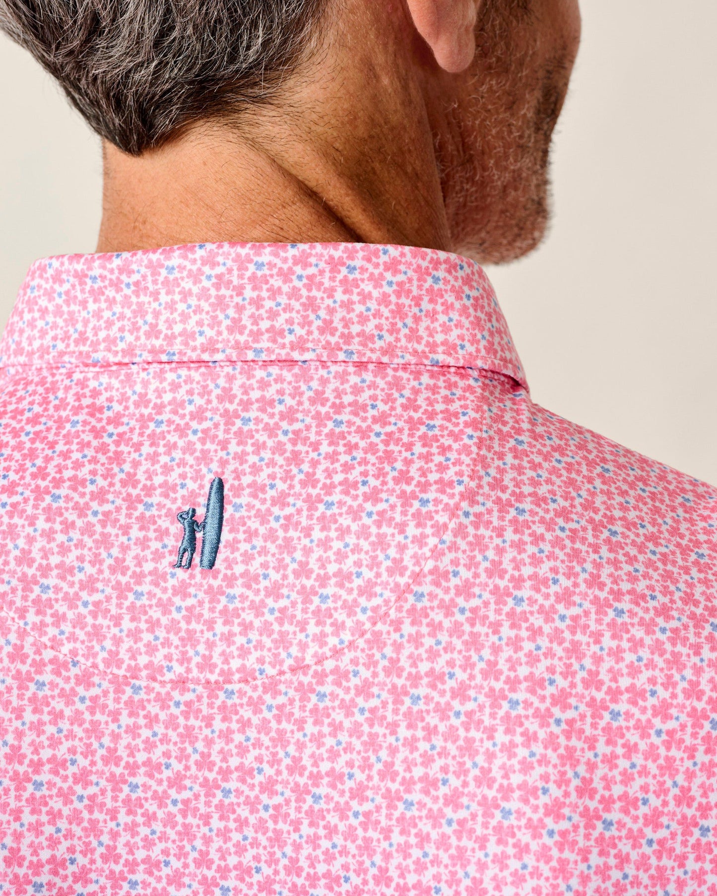 Johnnie-O Featherweight Performance Polo - Four Leaf