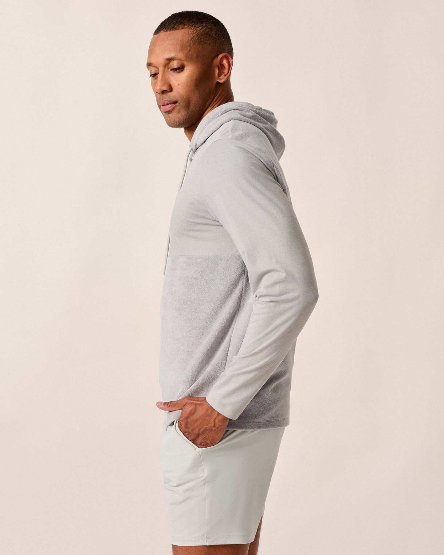 Johnnie-O Haggard Mixed Media Hoodie