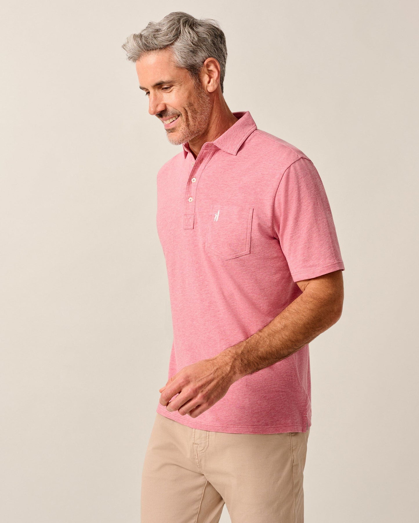 Johnnie-O Original 4-Button Polo - Heathered 2.0