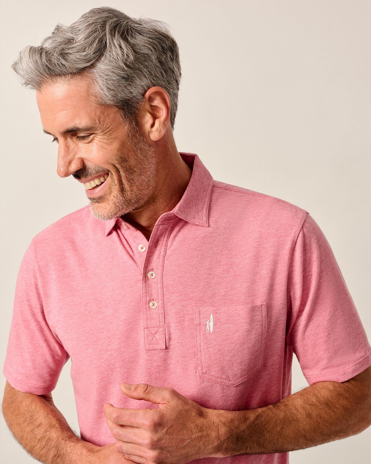 Johnnie-O Original 4-Button Polo - Heathered 2.0