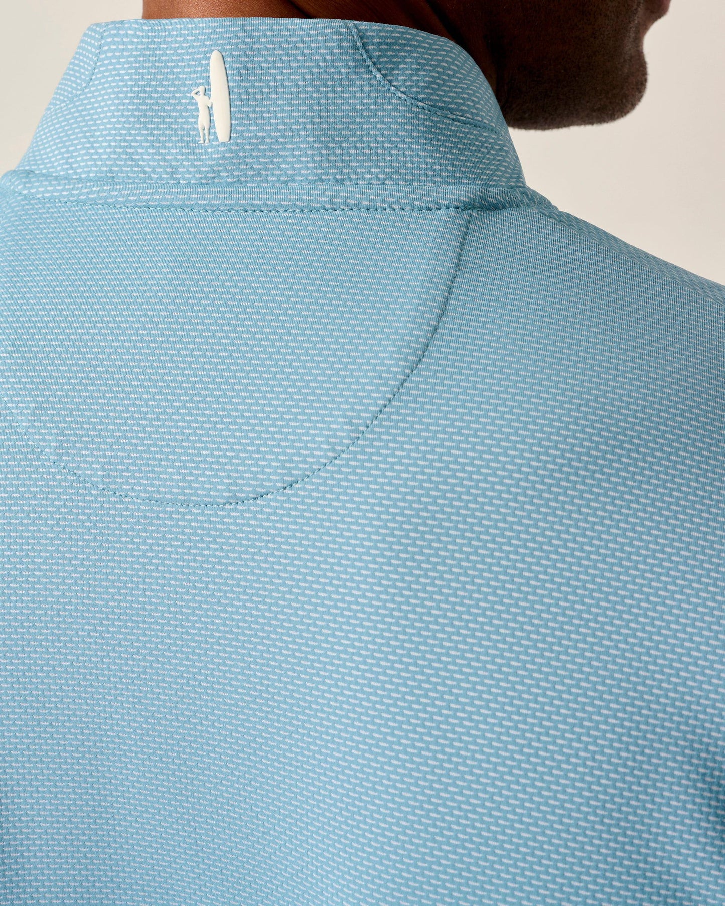 Johnnie-O Jamie Jacquard Stretch 1/4-Zip Pullover