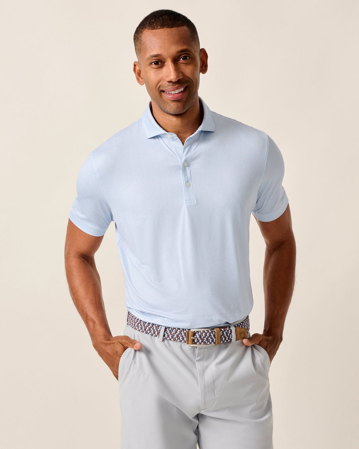 Johnnie-O Featherweight Performance Polo - Marlin