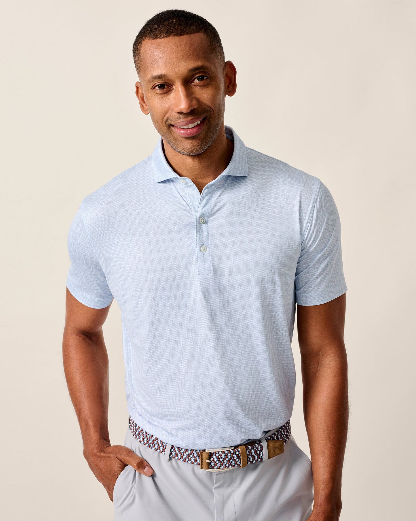 Johnnie-O Featherweight Performance Polo - Marlin