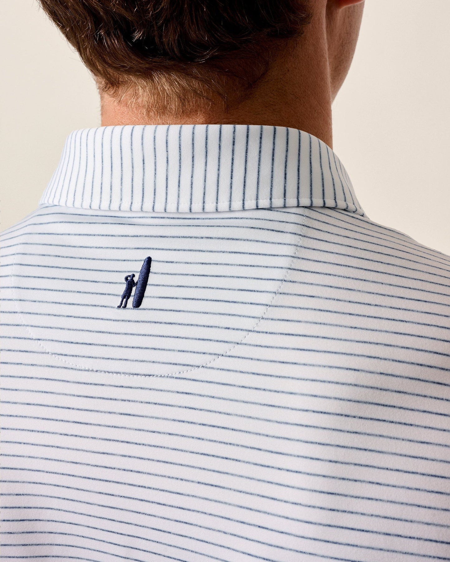 Johnnie-O Performance Jersey Polo - Michael Stripe