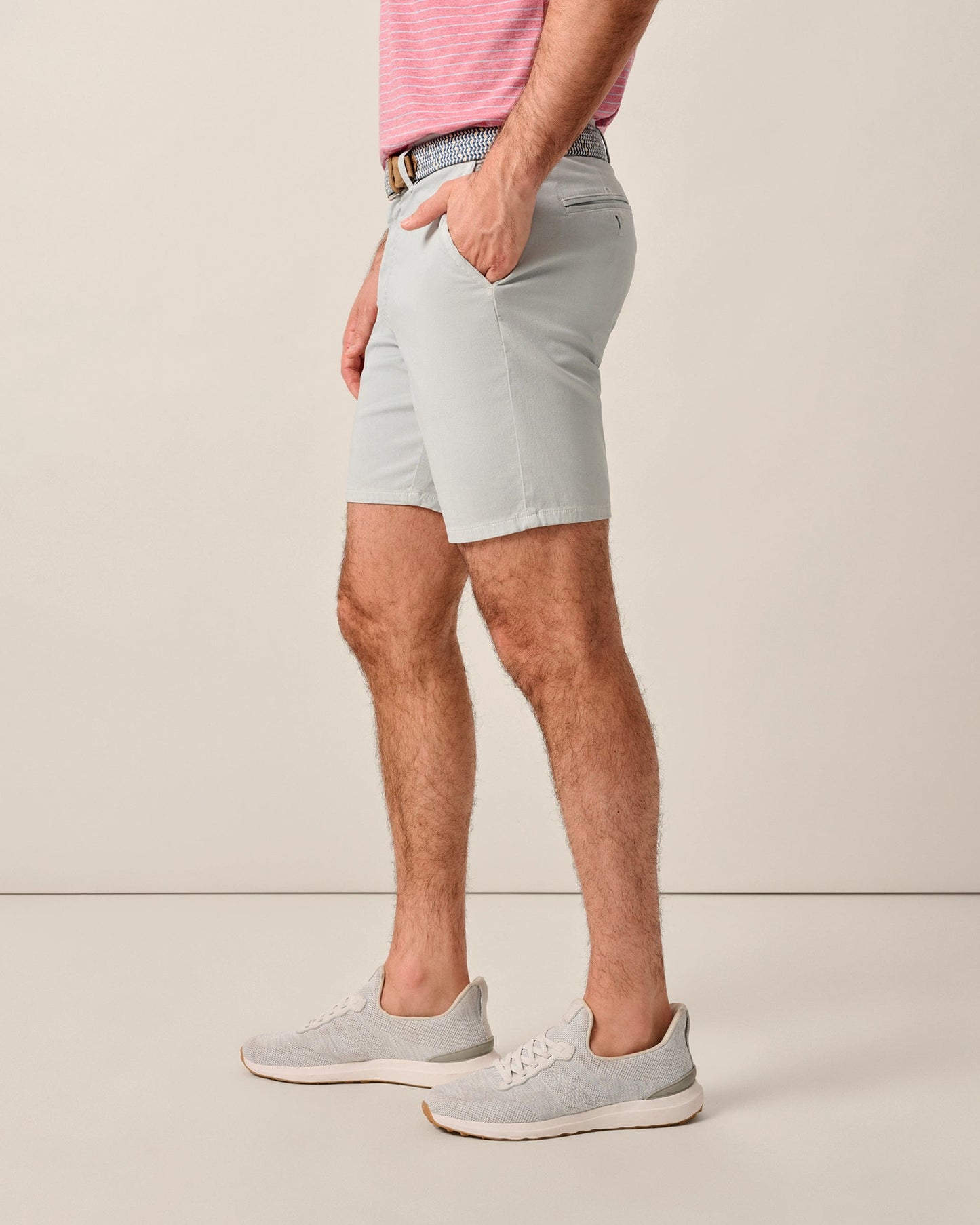 Johnnie-O Nassau Cotton Blend Shorts