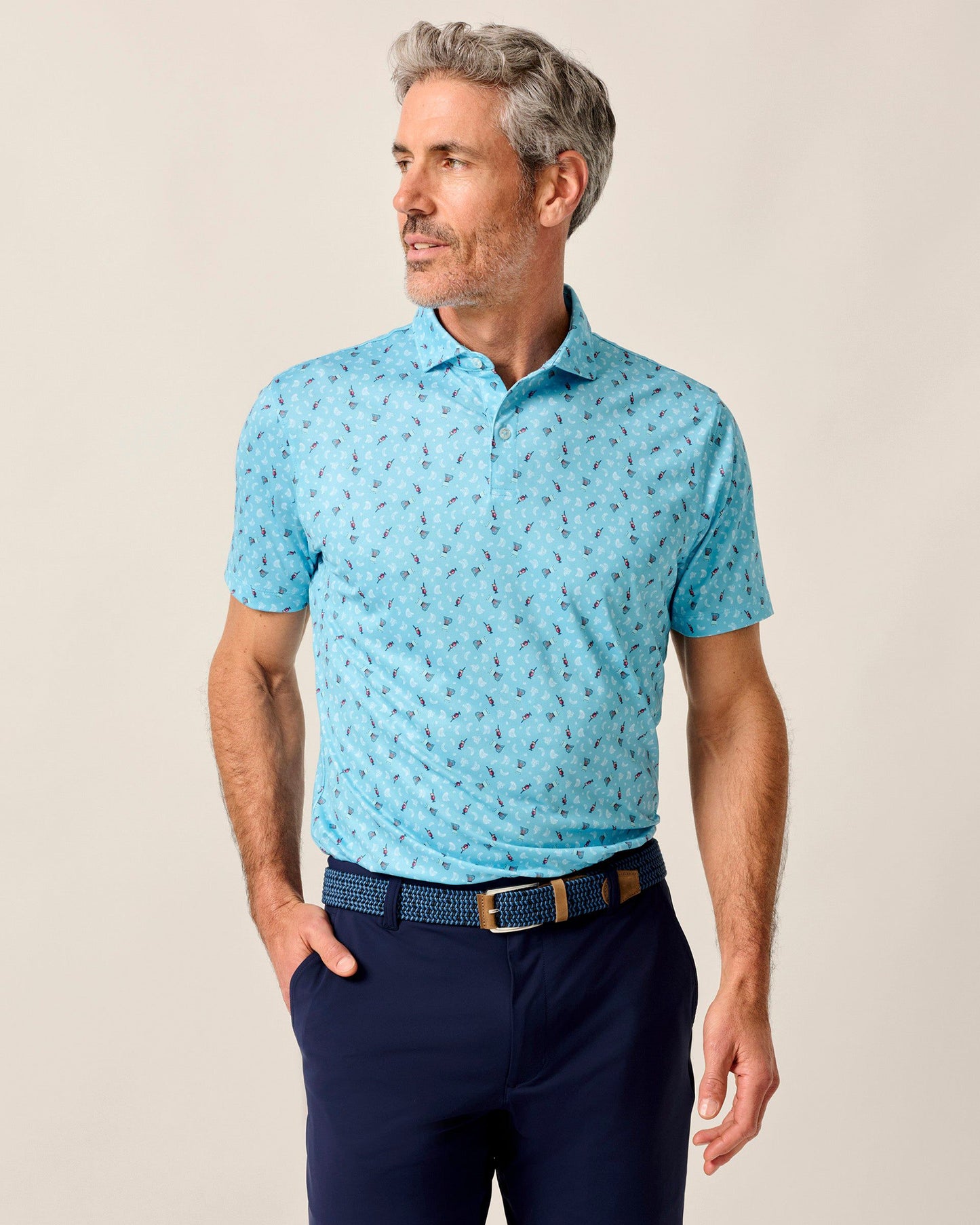 Johnnie-O Performance Jersey Polo - PGA Showtime