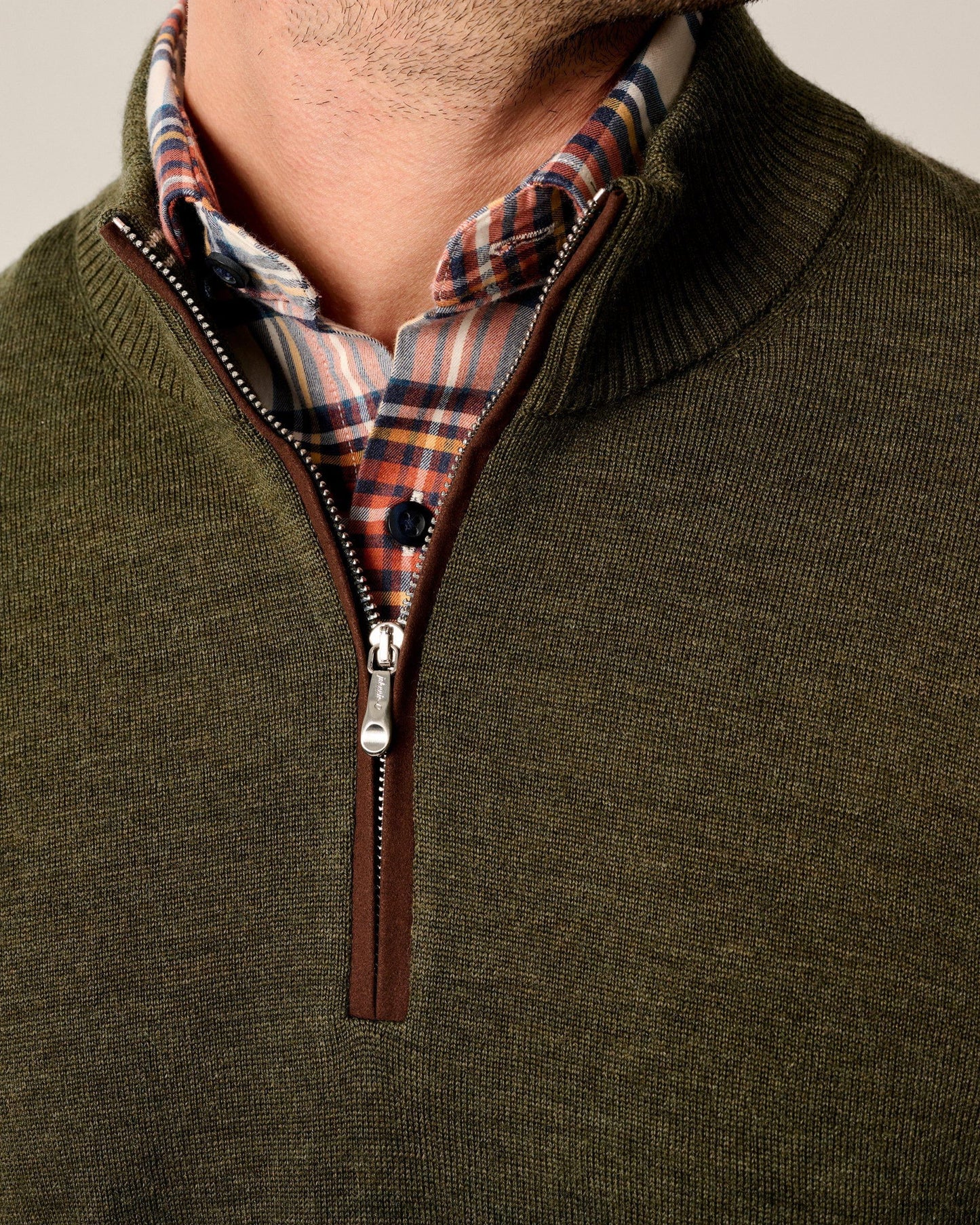 Johnnie-O Raynor Merino 1/4 Zip Sweater