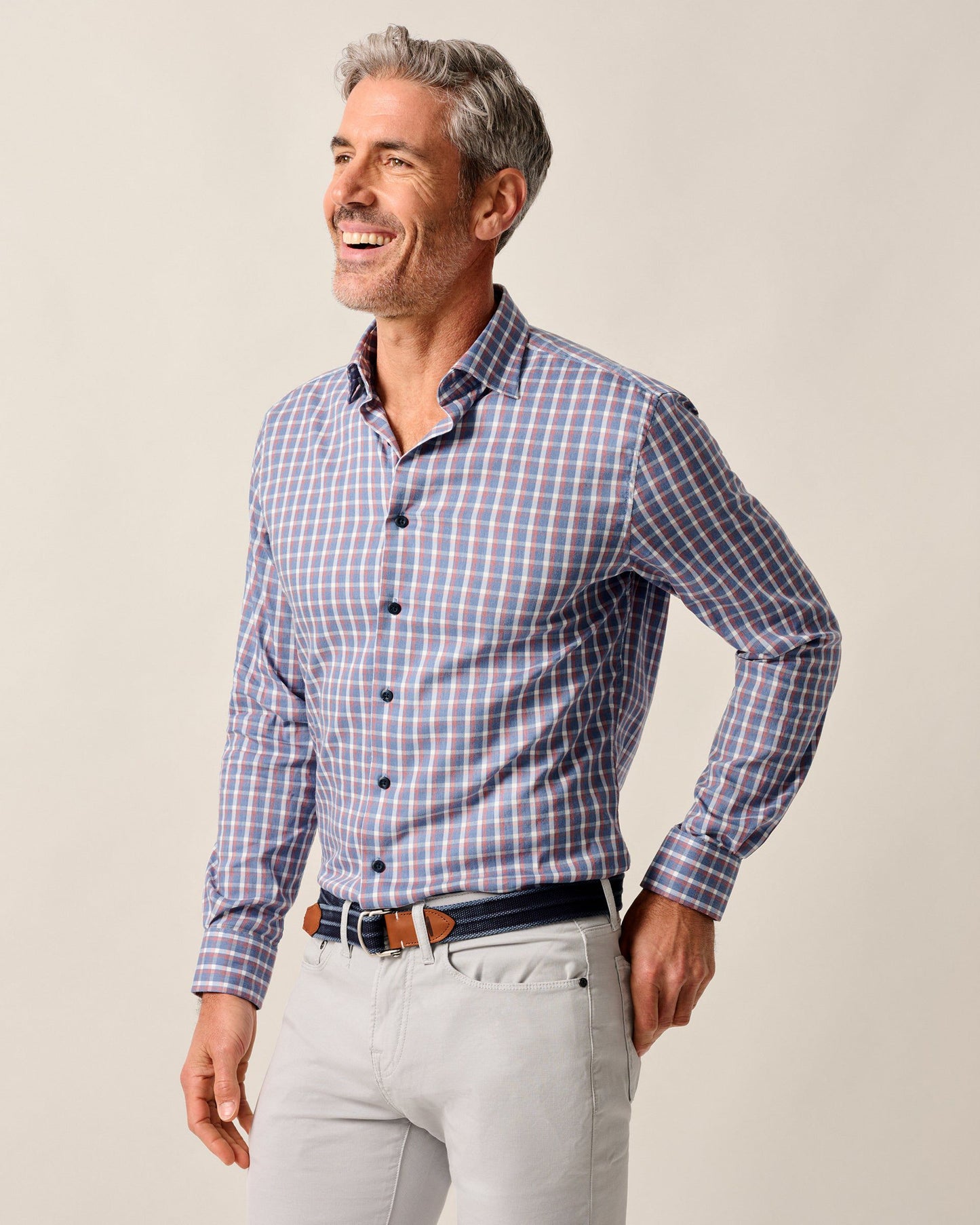 Johnnie-O Natural Performance Button Down Shirt - Robertson
