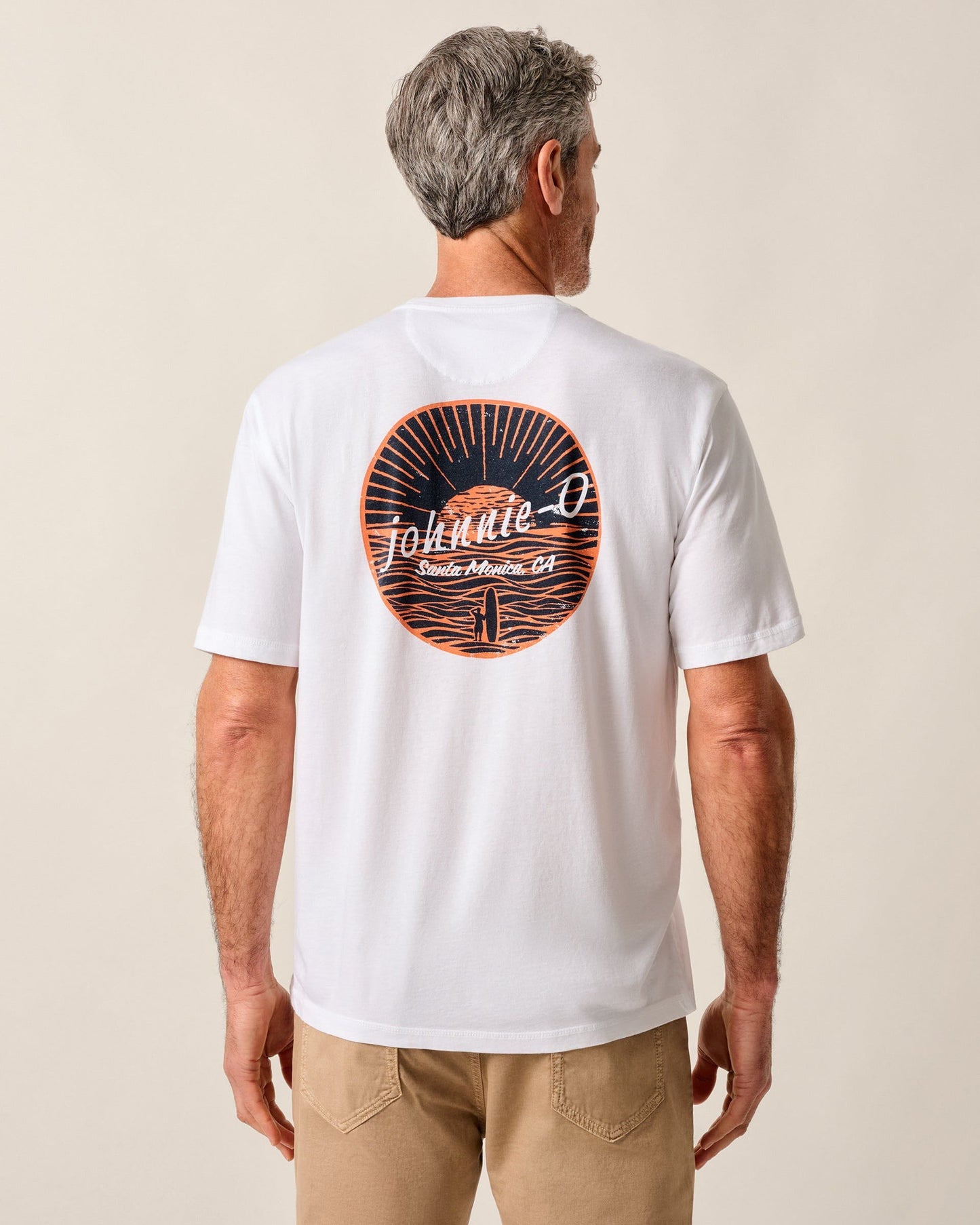 Johnnie-O Surf Sunset Pocket T-Shirt