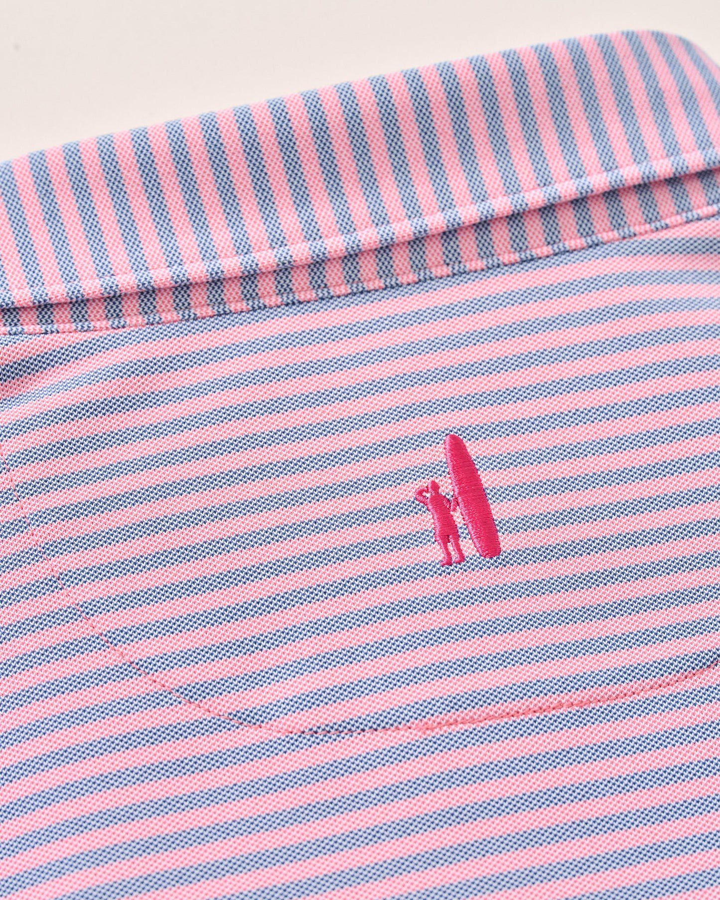 Johnnie-O Performance Mesh Polo - Stetson Stripe