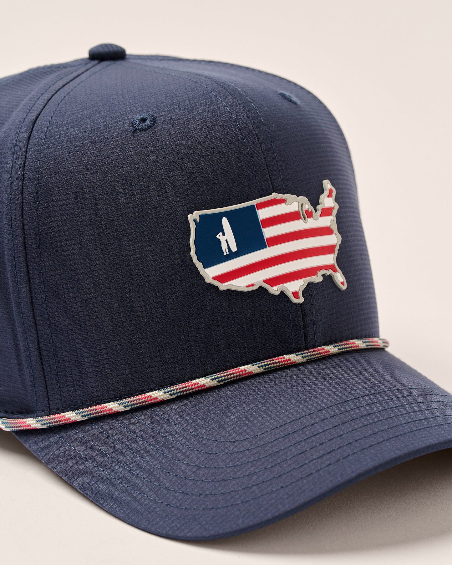 Johnnie-O Flagler Logo Rope Hat
