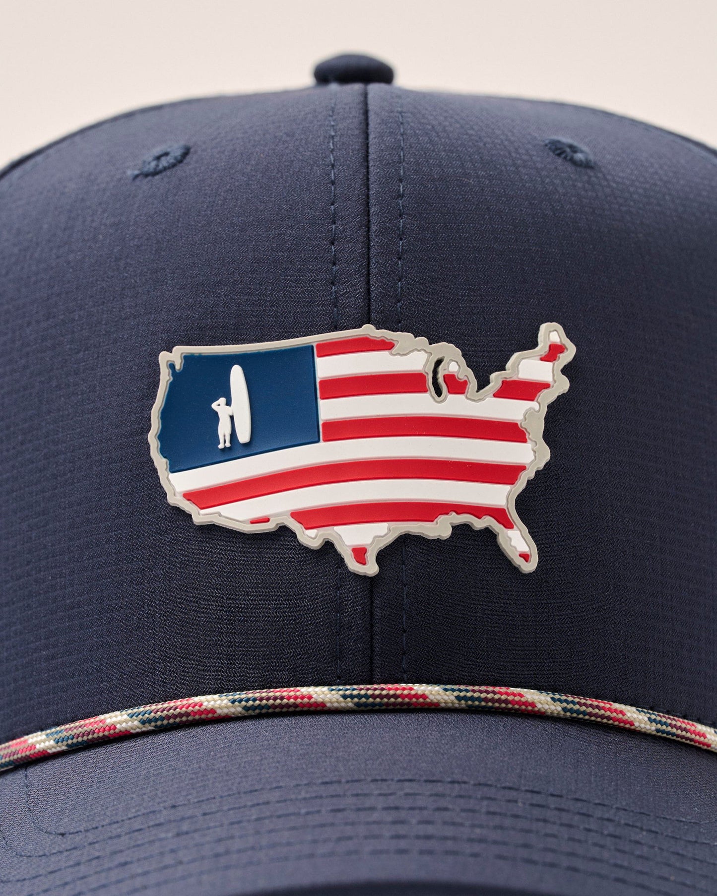 Johnnie-O Flagler Logo Rope Hat