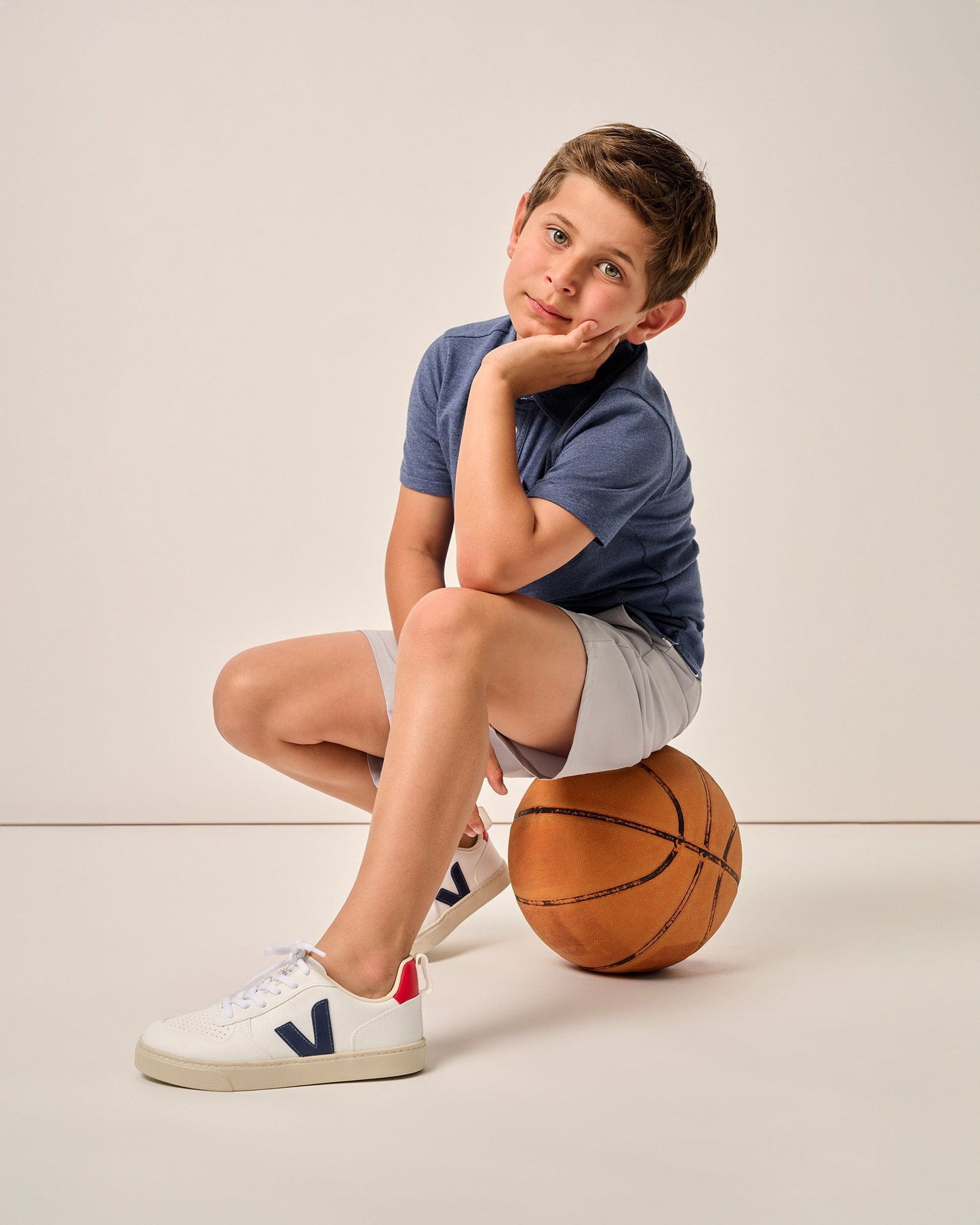 Johnnie-O Original Jr. Polo - Heathered 2.0