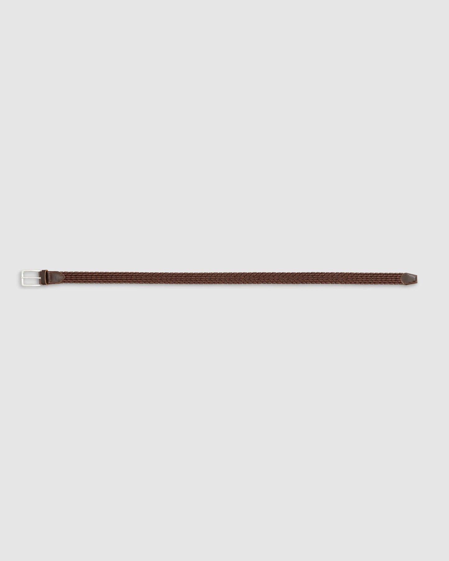 Johnnie-O Tessuto Stretch Leather Belt