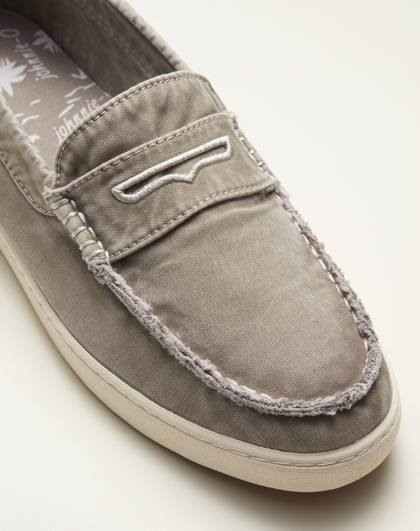 Johnnie-O Canvas Penny Loafer