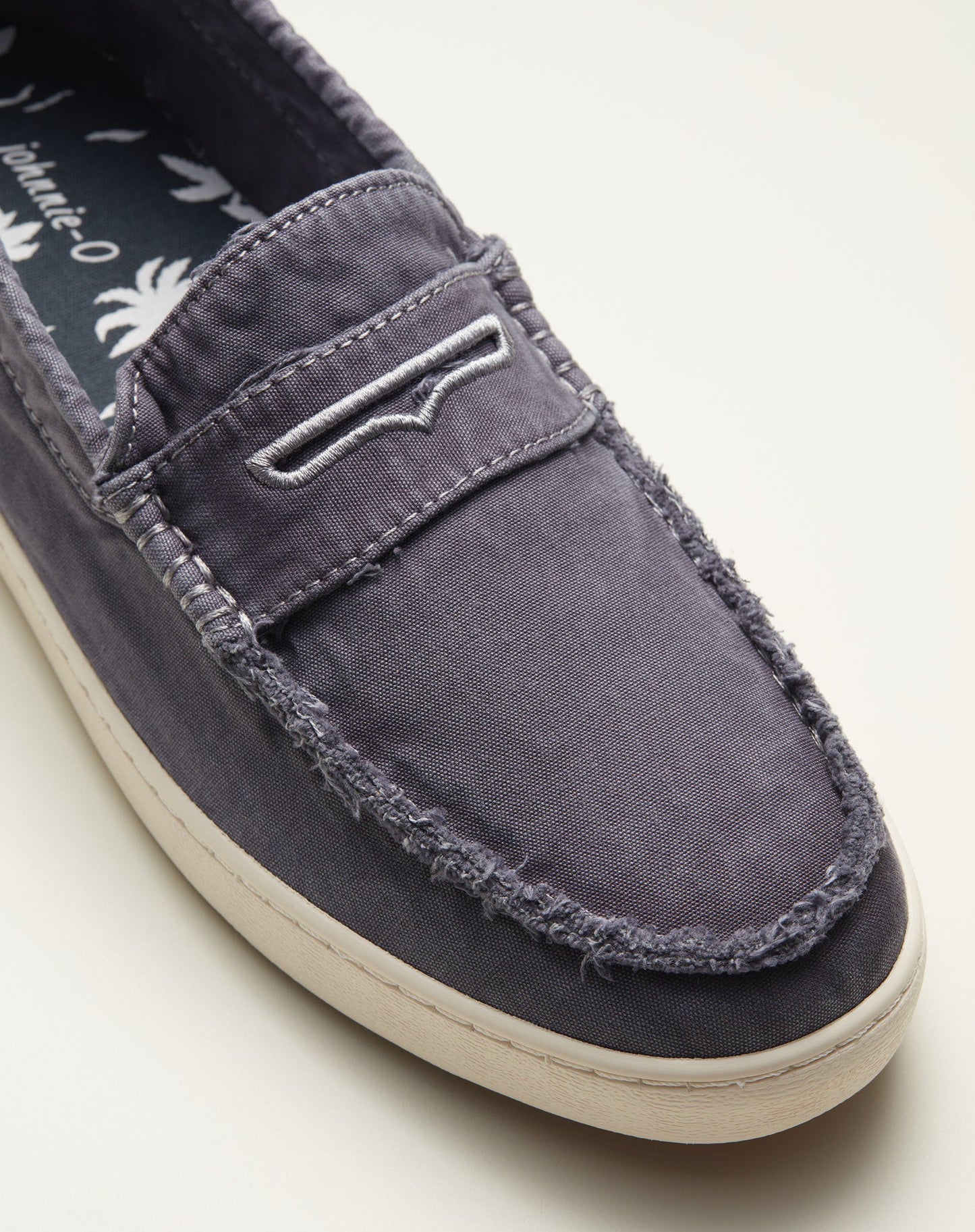 Johnnie-O Canvas Penny Loafer