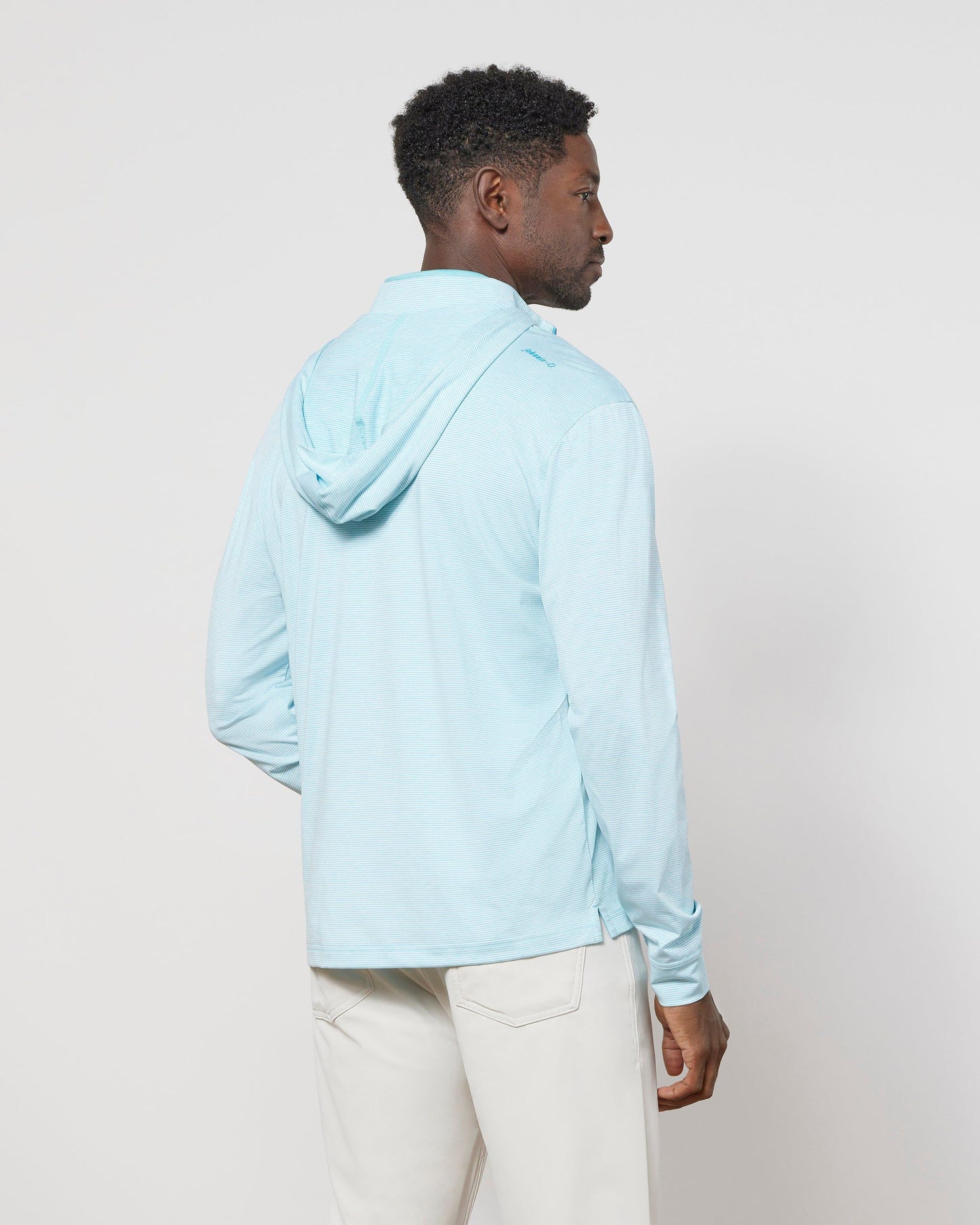 Johnnie-O Hybrid Performance 1/4 Zip Hoodie