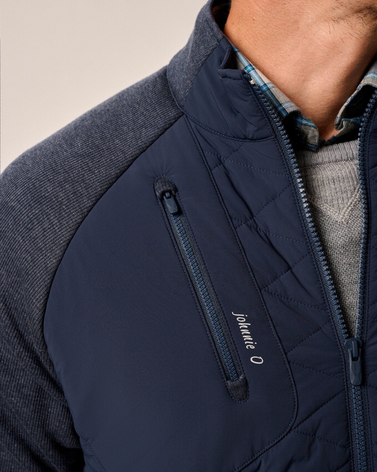 Johnnie-O Weller Lightweight Performance Fleece Jacket