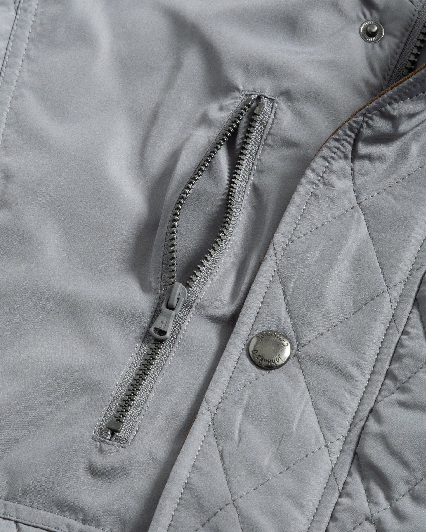 Johnnie-O Juno Quilted Snap Jacket