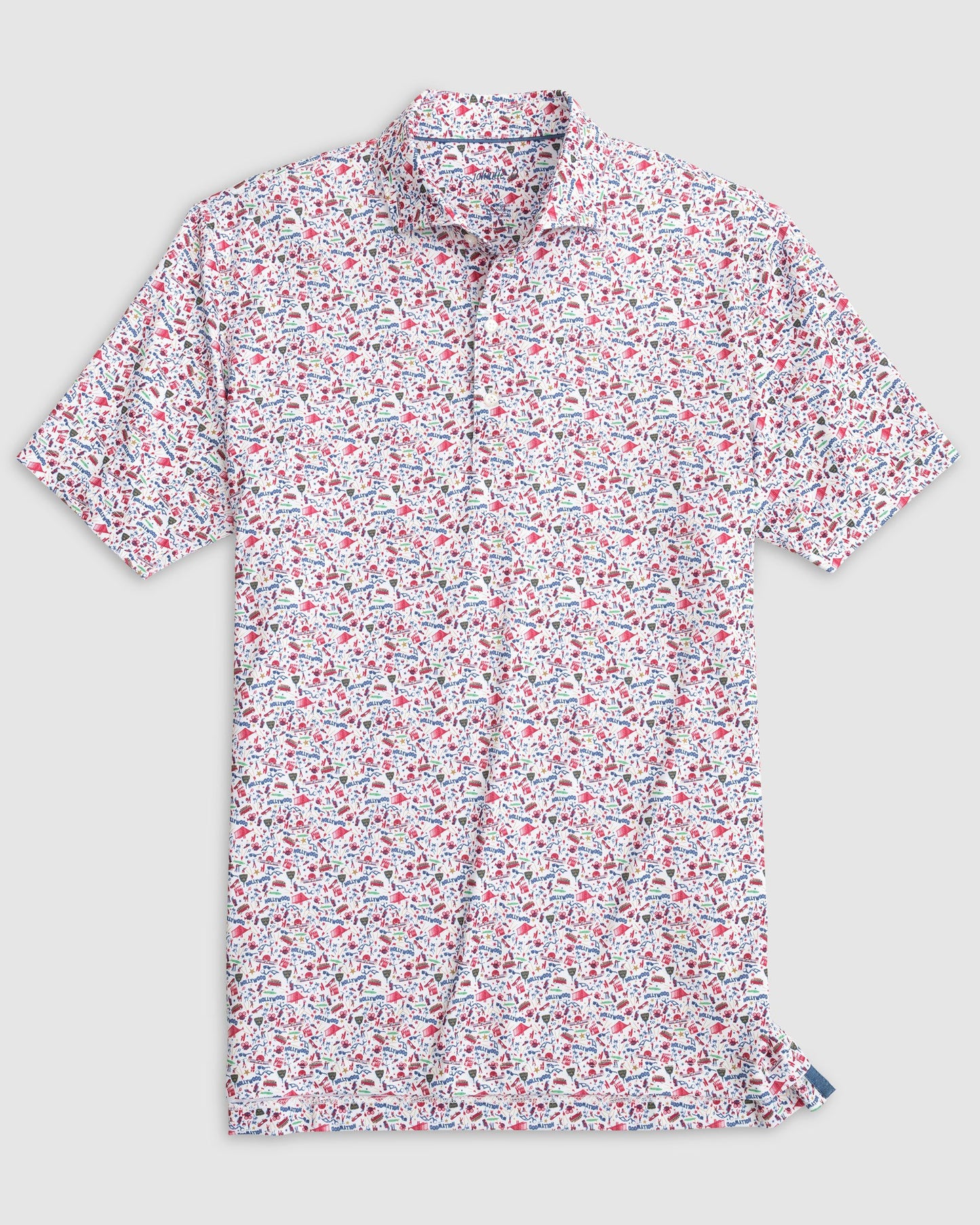 Johnnie-O Performance Jersey Polo - Show Biz