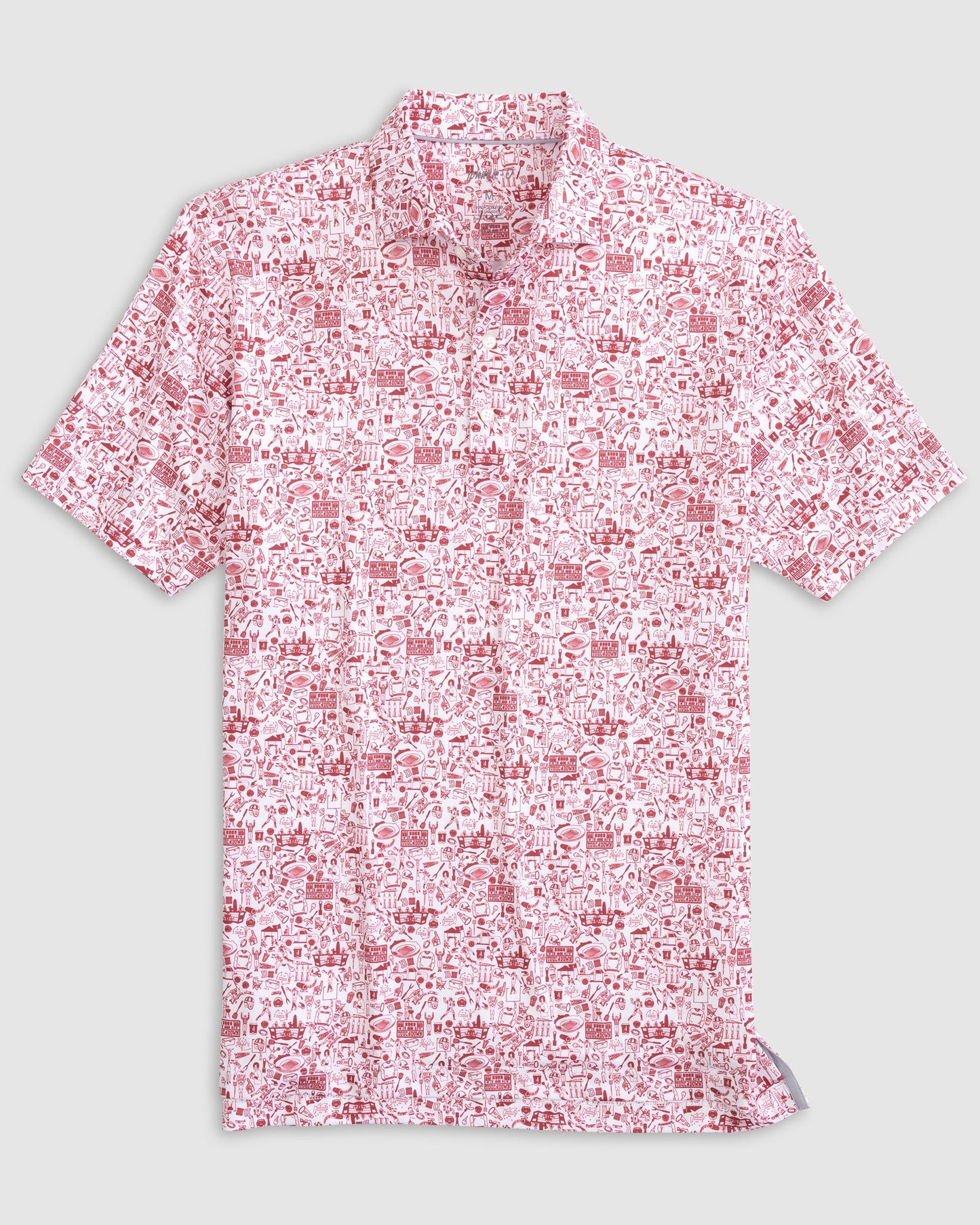 Johnnie-O Performance Jersey Jr. Polo - Tailgater 2.0 Print