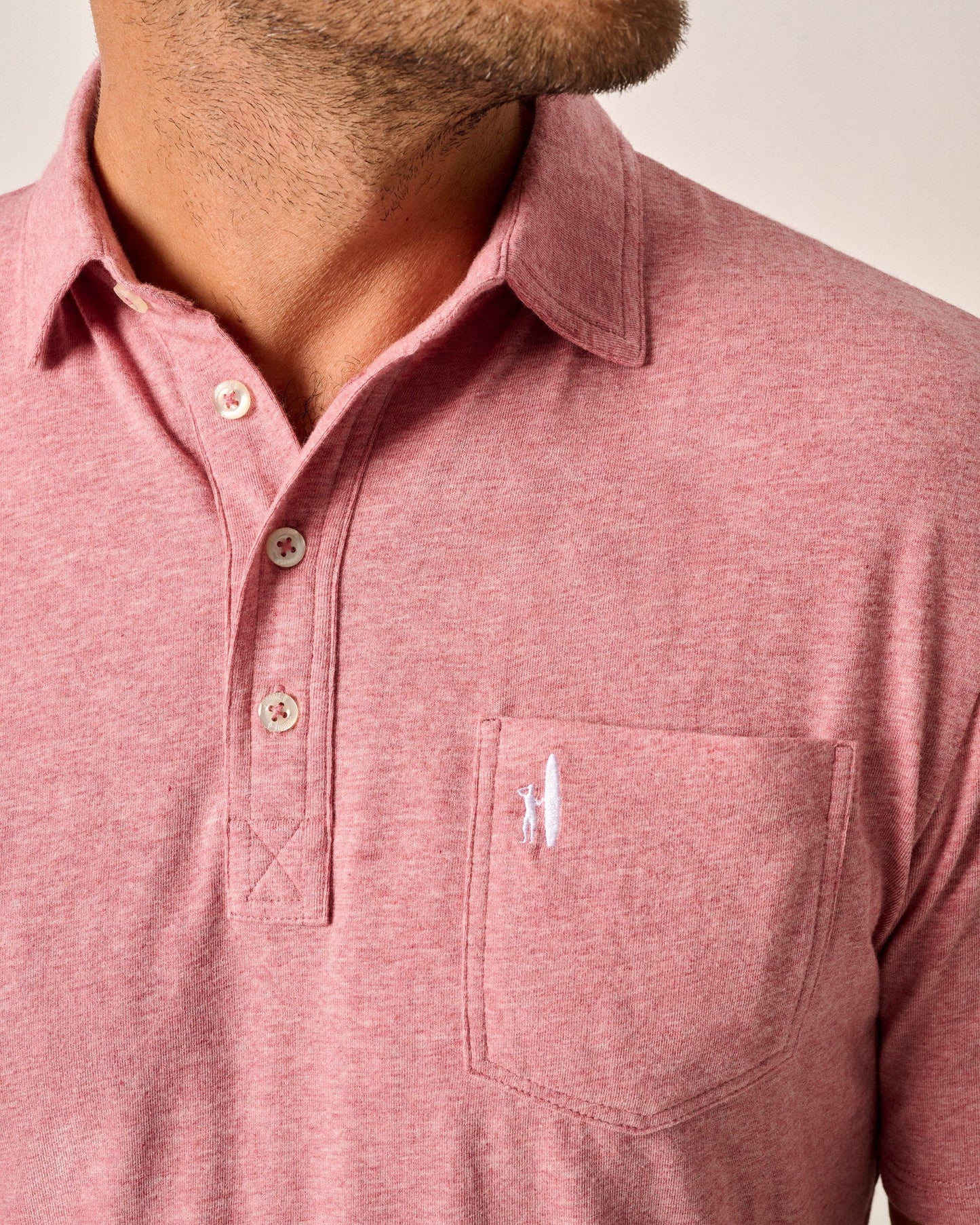 Johnnie-O Original 4-Button Polo - Heathered 2.0