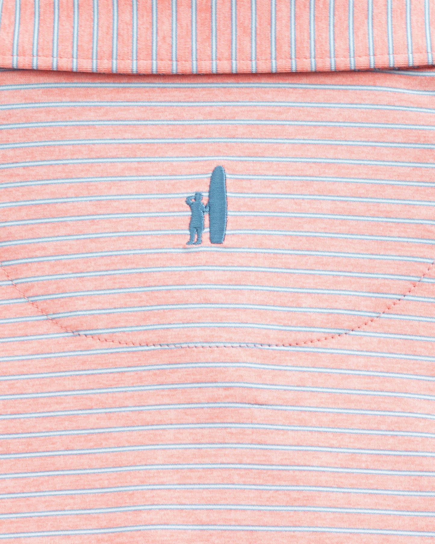 Johnnie-O Performance Jersey Polo - Michael Stripe