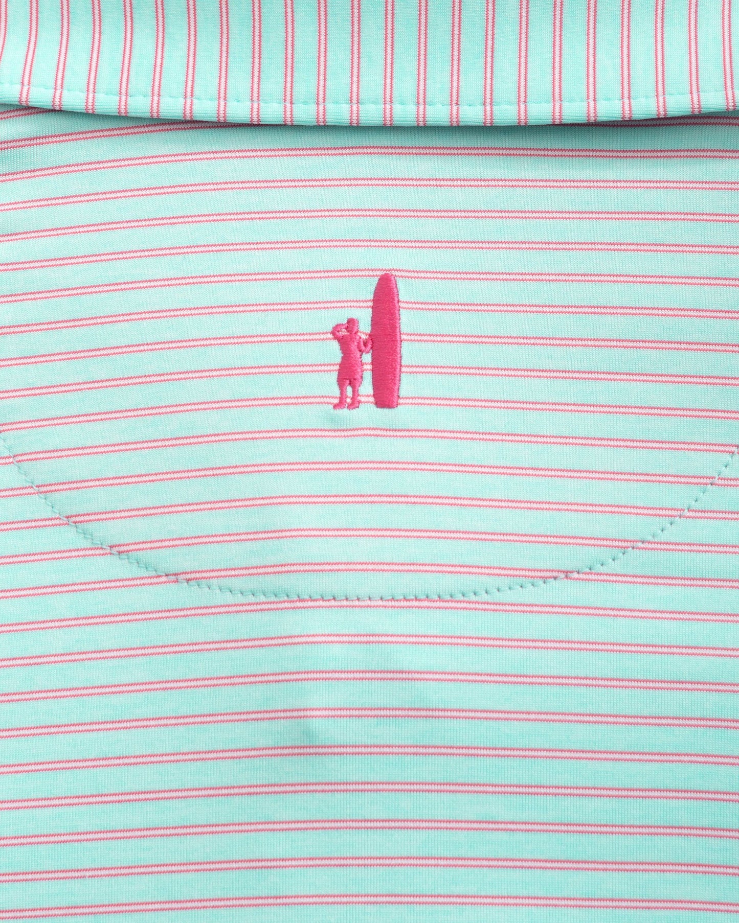 Johnnie-O Performance Jersey Polo - Michael Stripe