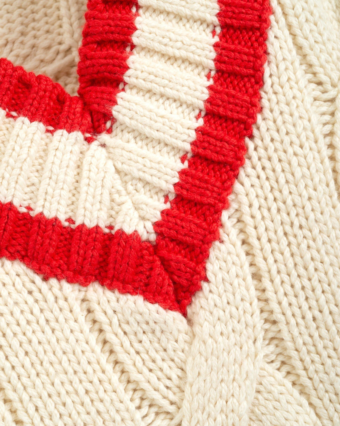 Johnnie-O Varsity Cable Knit Cotton Sweater