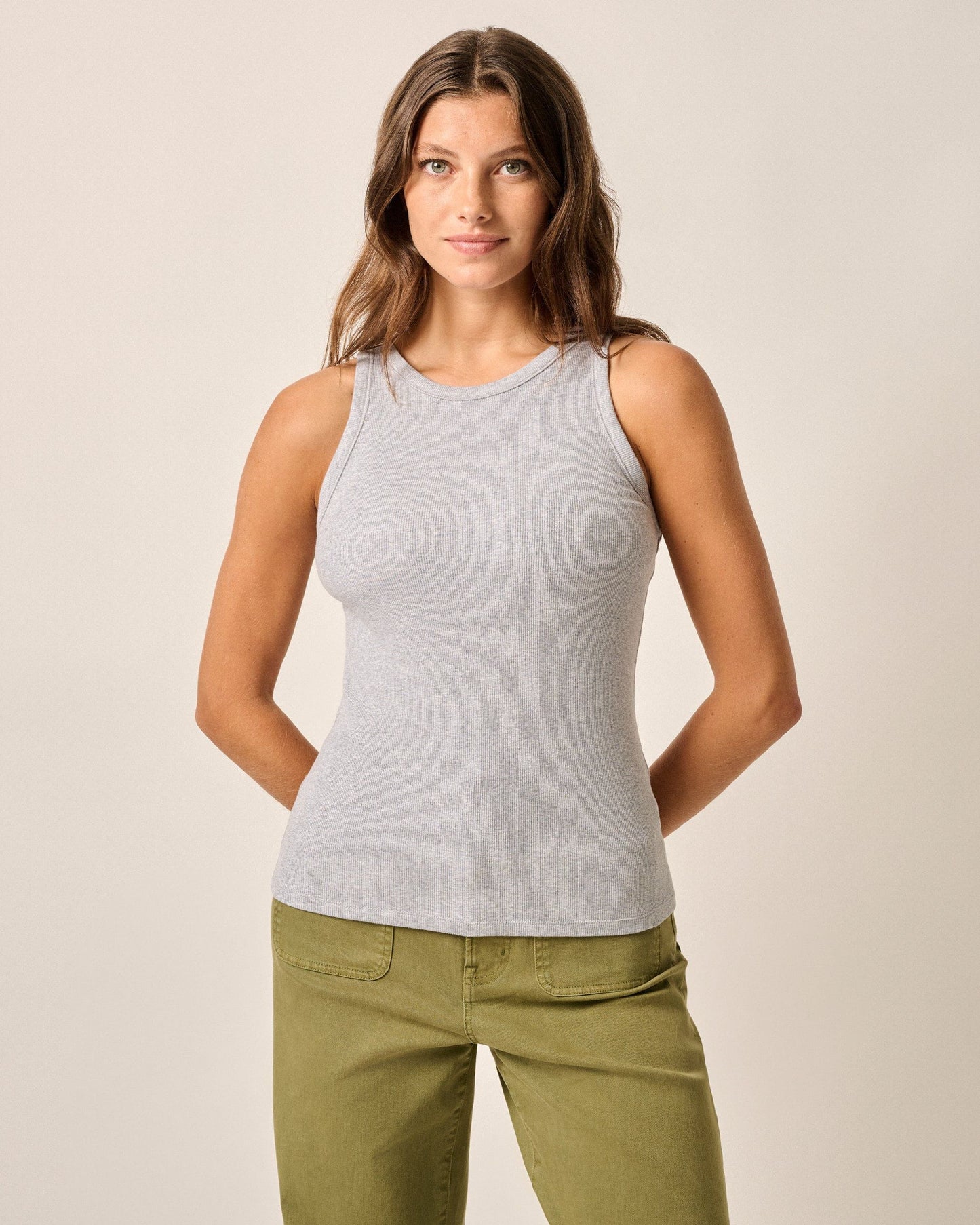 Johnnie-O Heritage Cotton Blend Tank Top