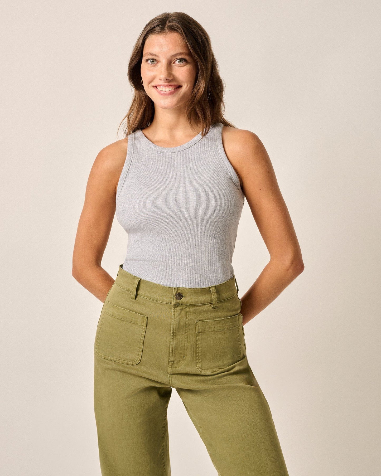 Johnnie-O Heritage Cotton Blend Tank Top