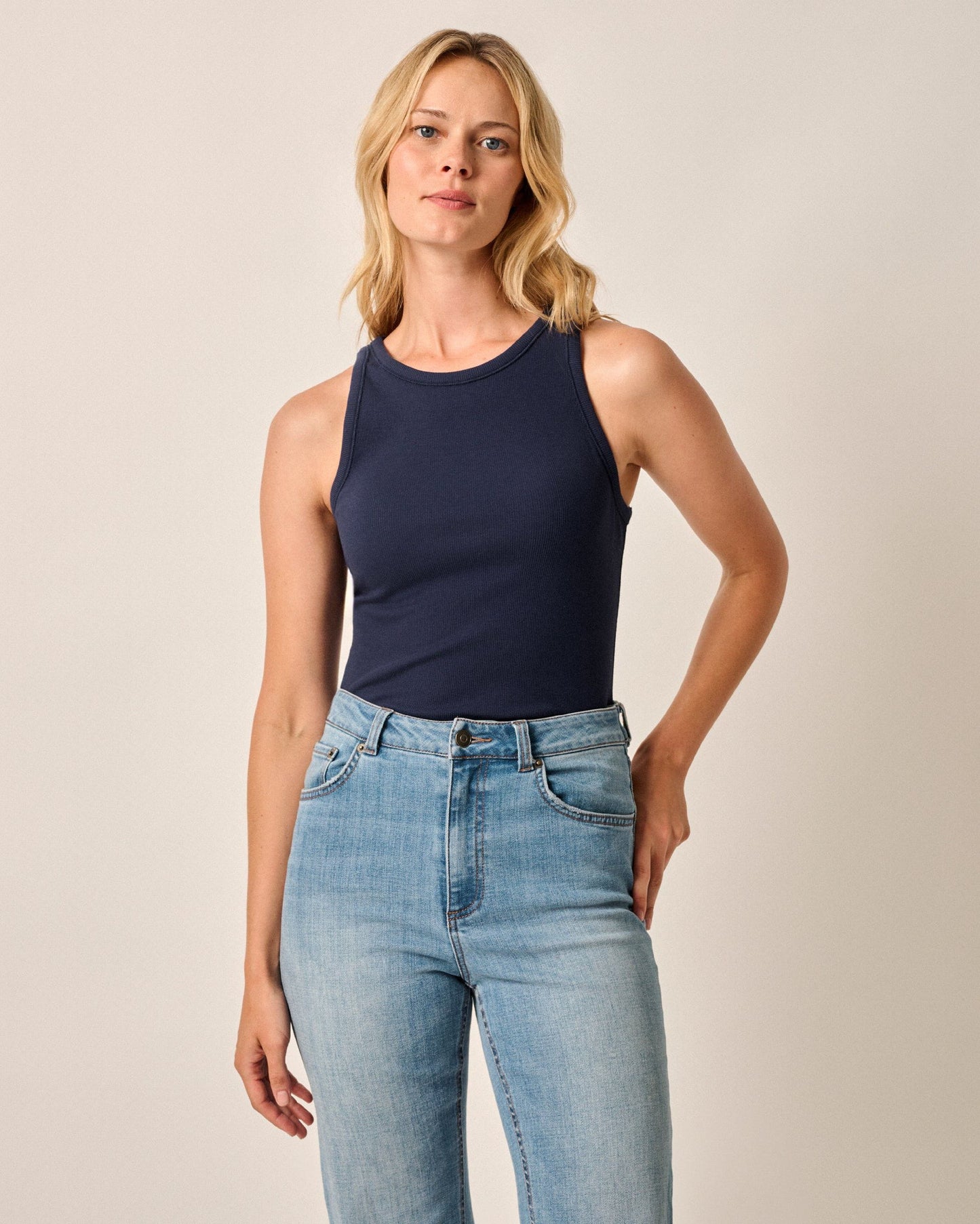 Johnnie-O Heritage Cotton Blend Tank Top