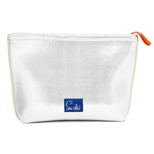 Sea Star Large Skipper Pouch Platinum