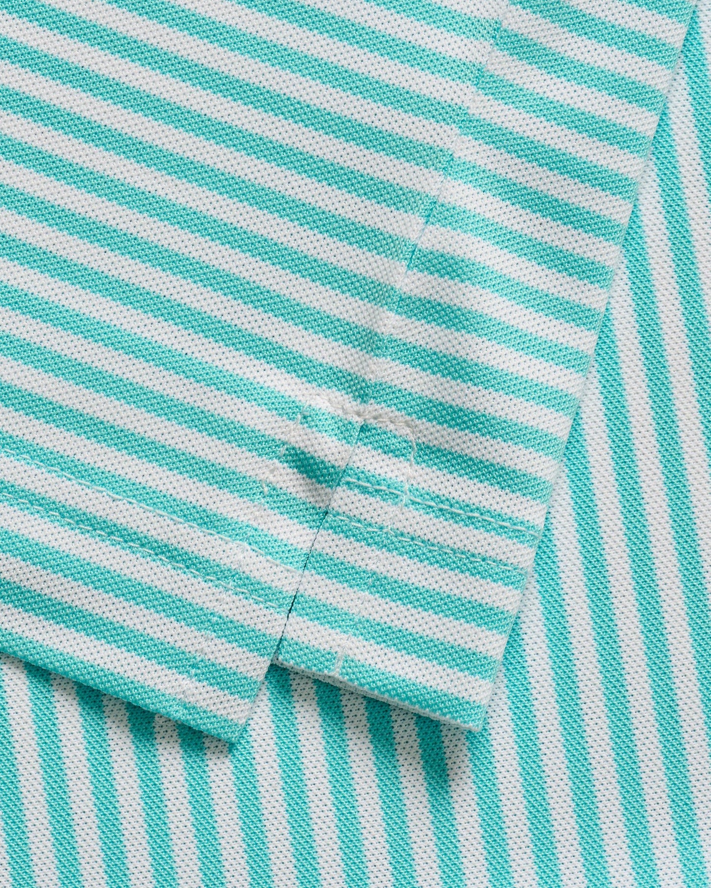 Johnnie-O Performance Mesh Jr. Polo - Hunter Stripe