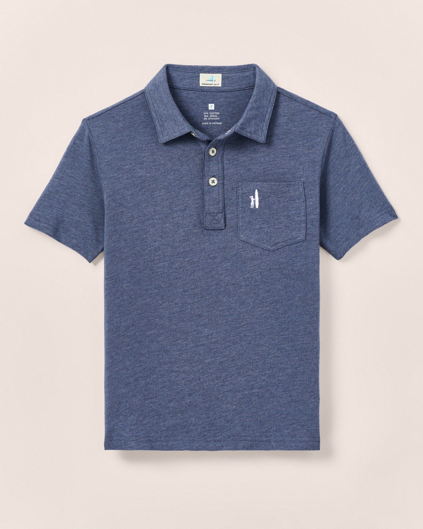 Johnnie-O Original Jr. Polo - Heathered 2.0