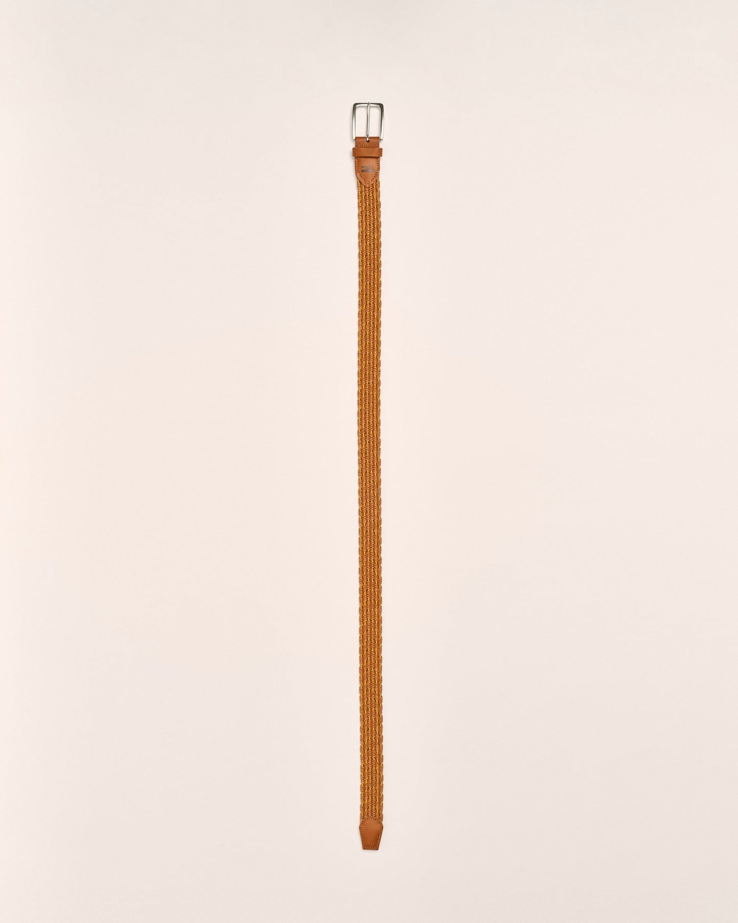 Johnnie-O Tessuto Stretch Leather Belt
