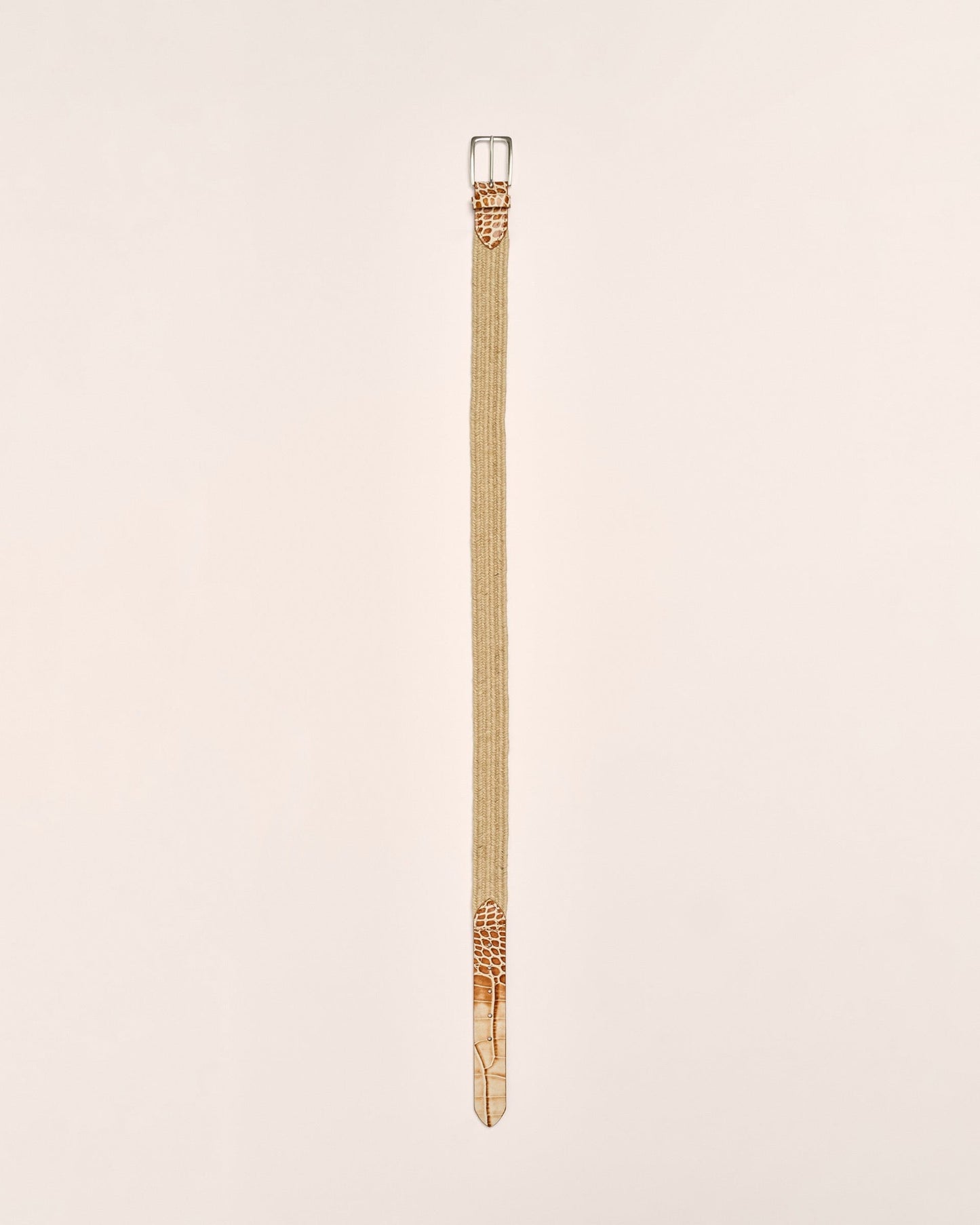 Johnnie-O Crocco Tip Italian Linen Belt