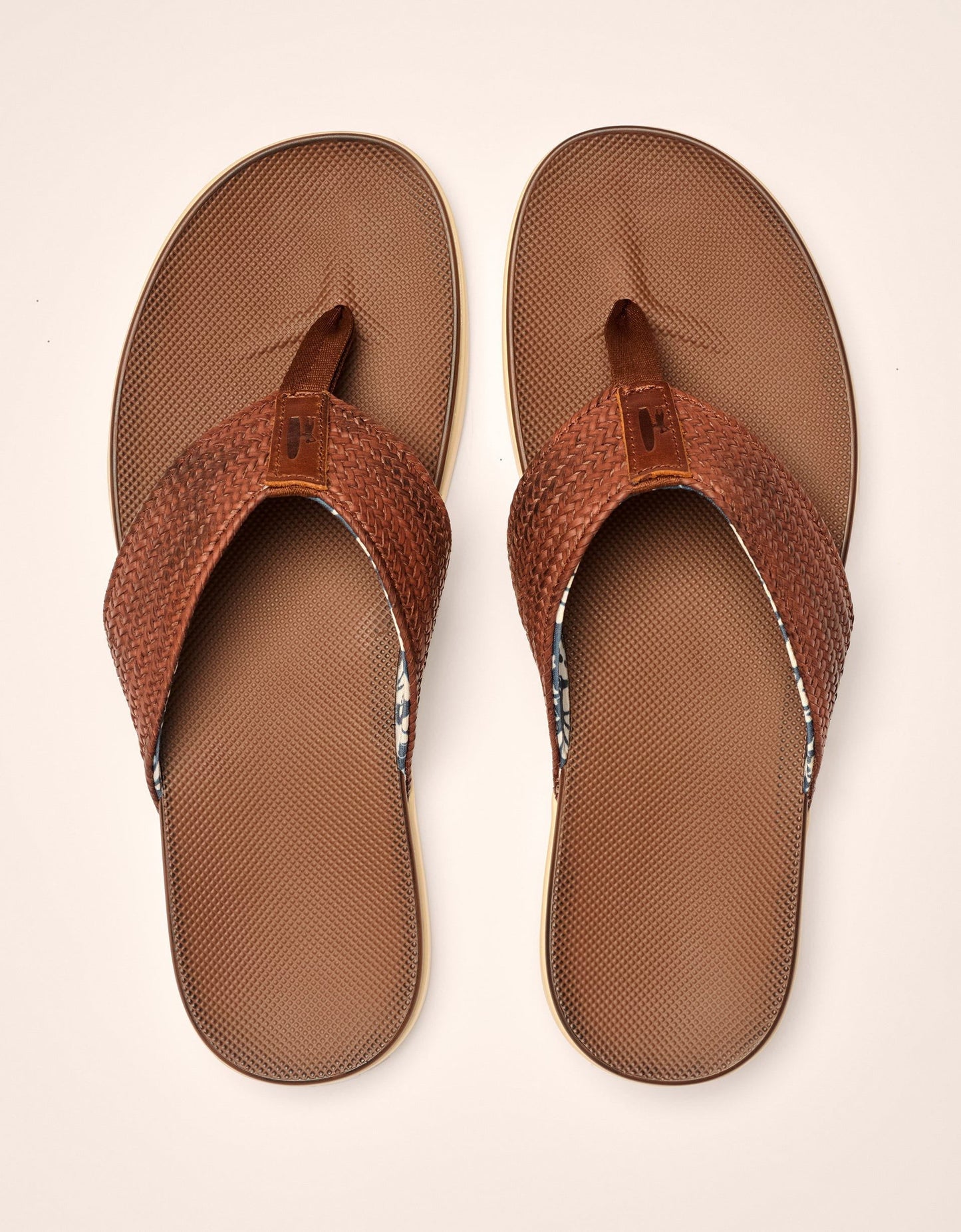 Johnnie-O Boardwalk Woven Faux Leather Sandal